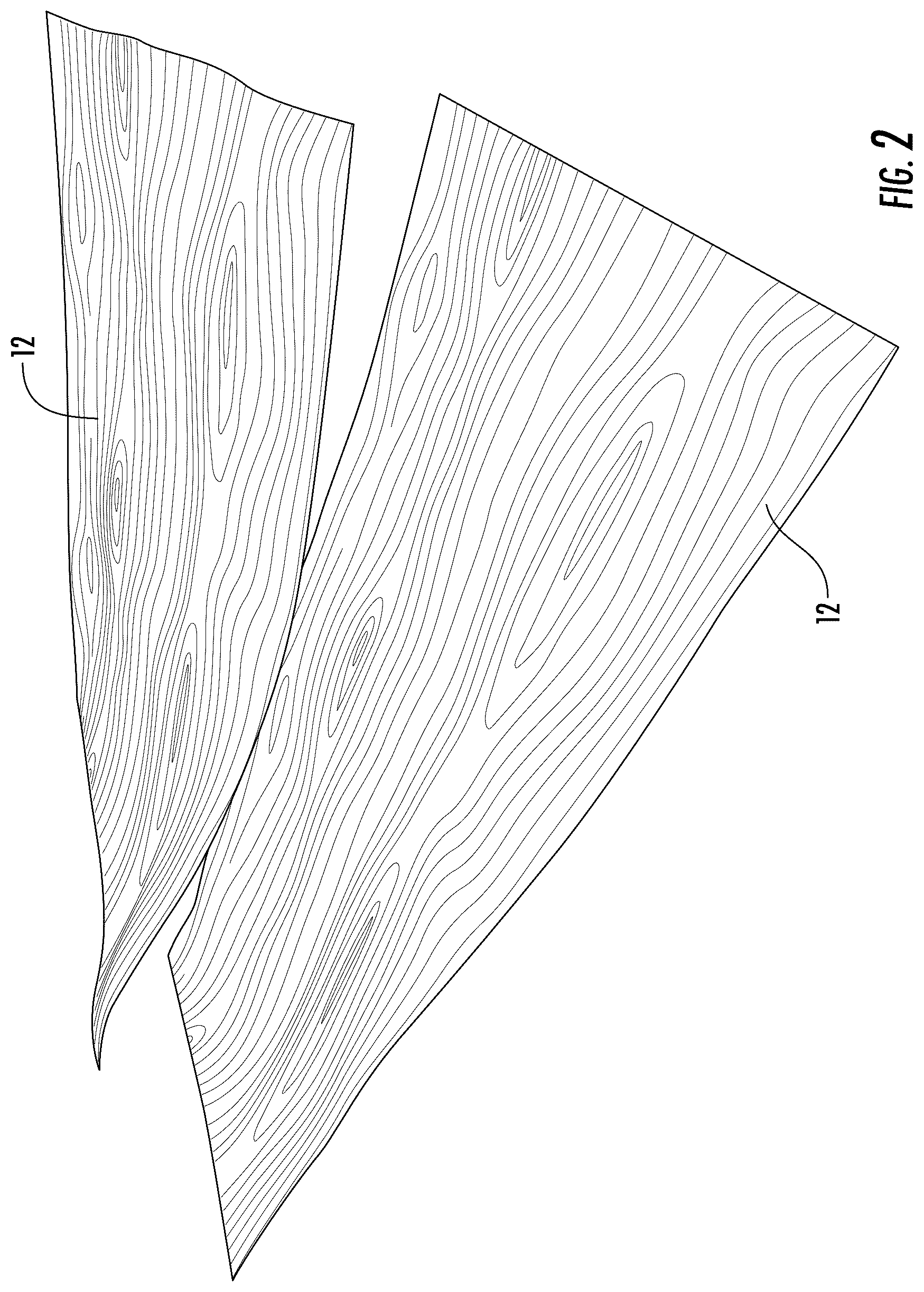 Patent US12311570 Figure 2 – Methods and bonding agents for forming wood veneers with no added formaldehyde adhesives