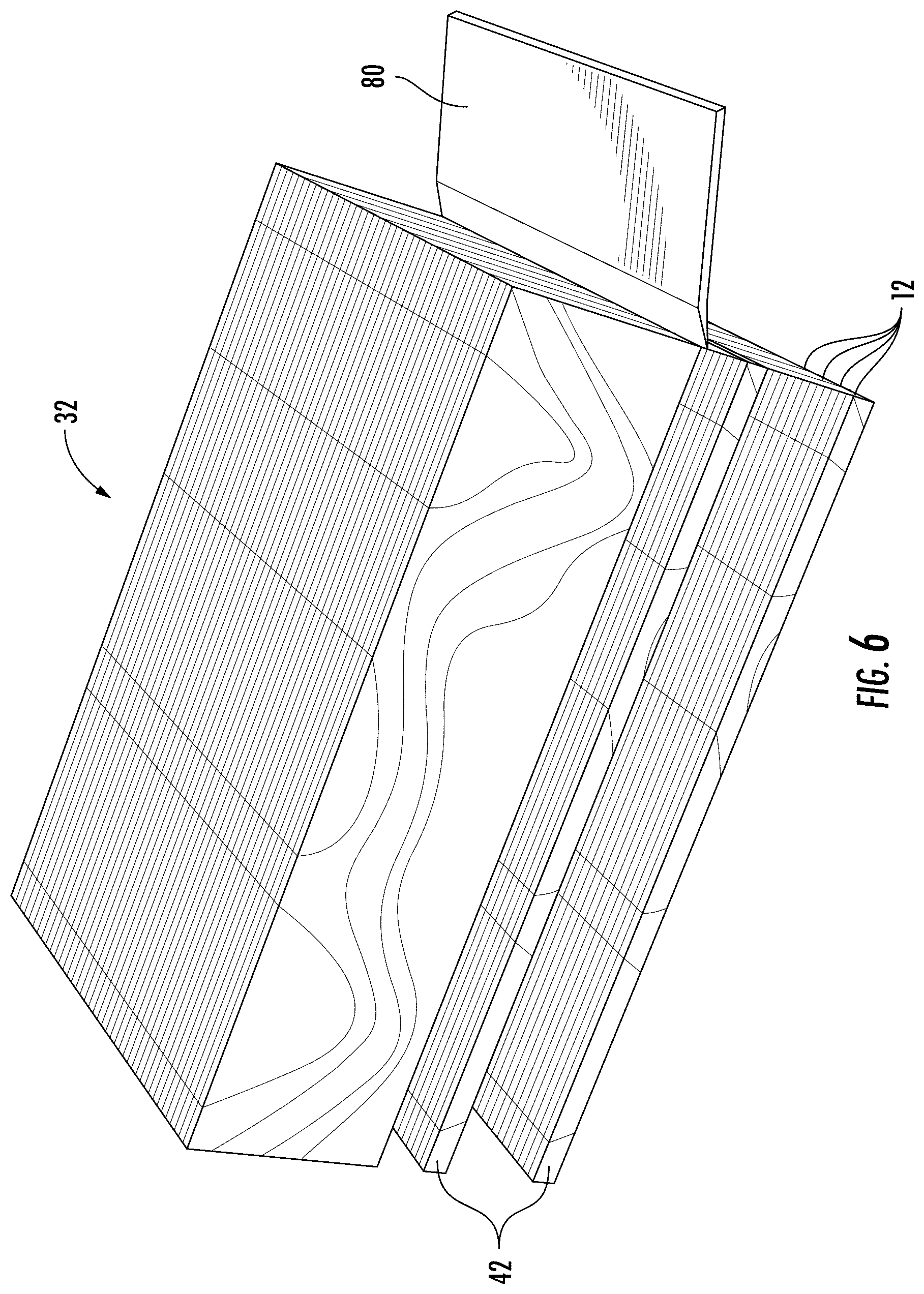 Patent US12311570 Figure 6 – Methods and bonding agents for forming wood veneers with no added formaldehyde adhesives