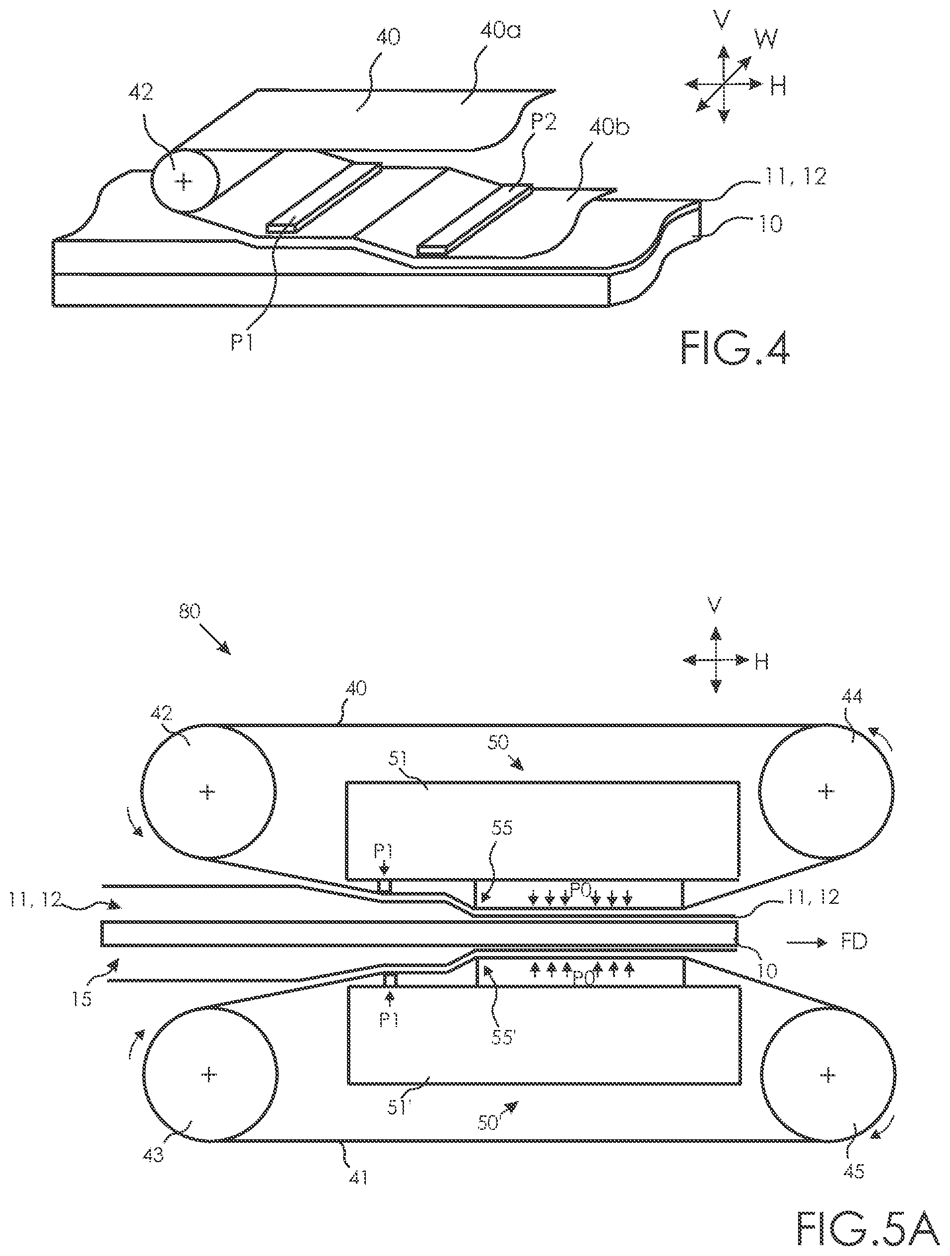 Patent US12311572 Figure 2 – Methods and arrangements for continuous manufacture of building panels