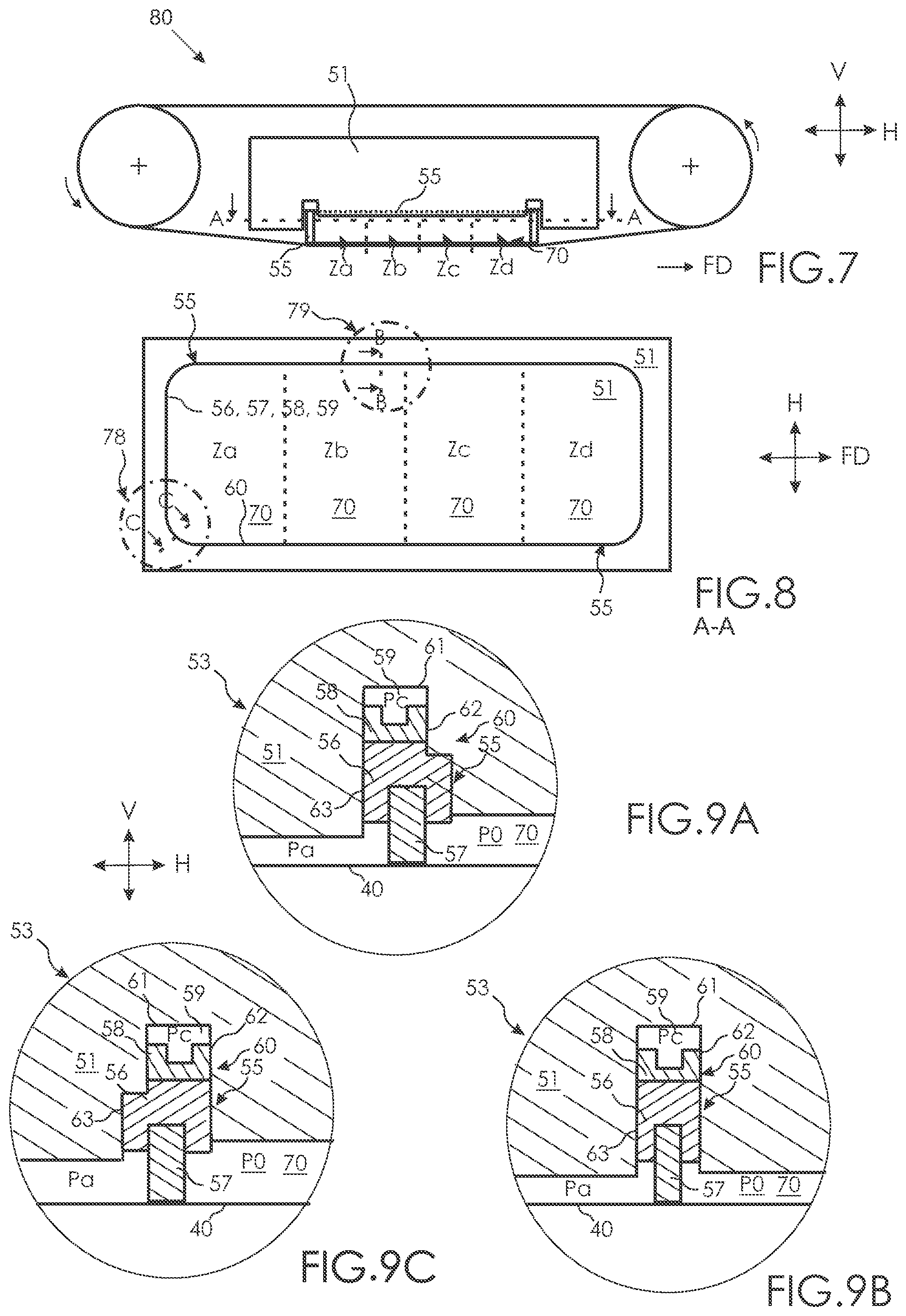 Patent US12311572 Figure 5 – Methods and arrangements for continuous manufacture of building panels