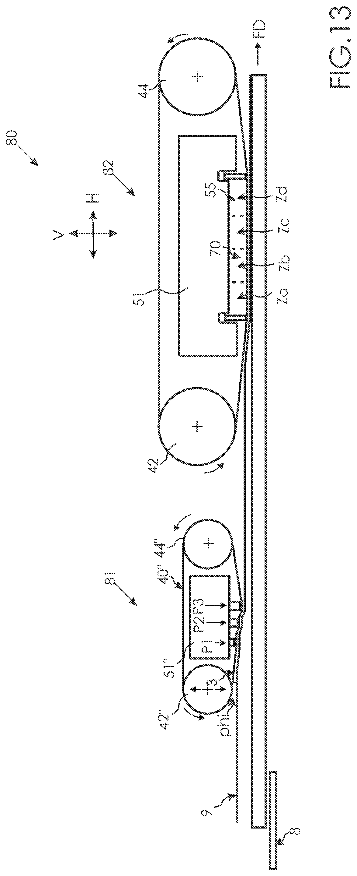 Patent US12311572 Figure 7 – Methods and arrangements for continuous manufacture of building panels