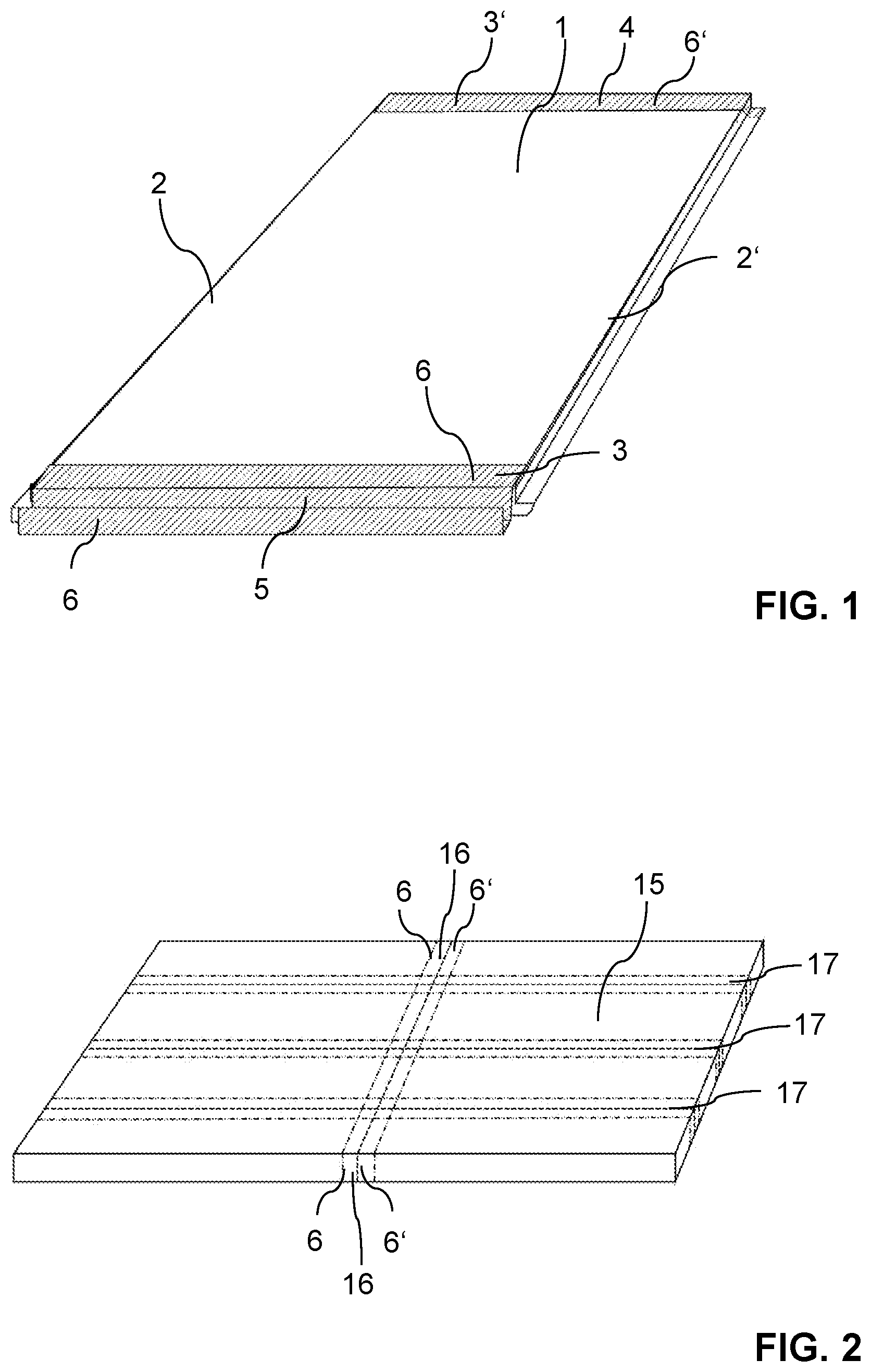 Patent US12311573 Figure 1 – Method and apparatus for producing a board for production of panels, board for production of panels, method and apparatus for producing panels, and panel producible by the method