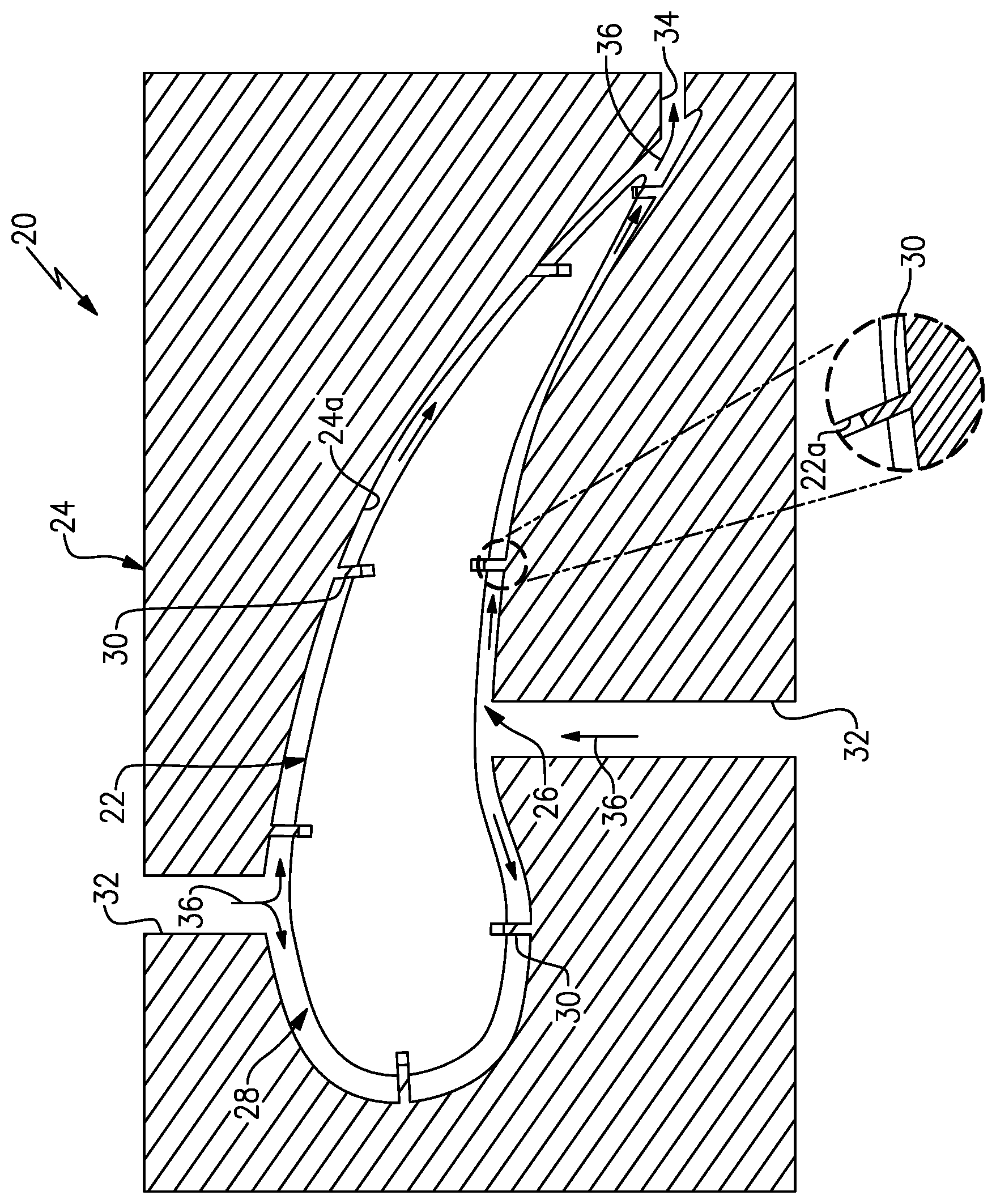 Patent US12311574 Figure 1 – Method and system for molded coating on CMC