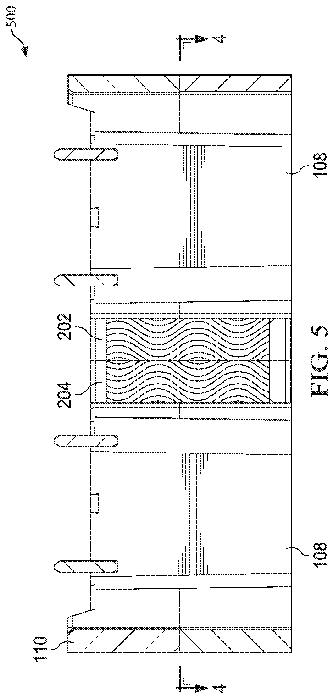 Patent US12311575 Figure 5 – Apparatus for making a masonry block with a roughened surface