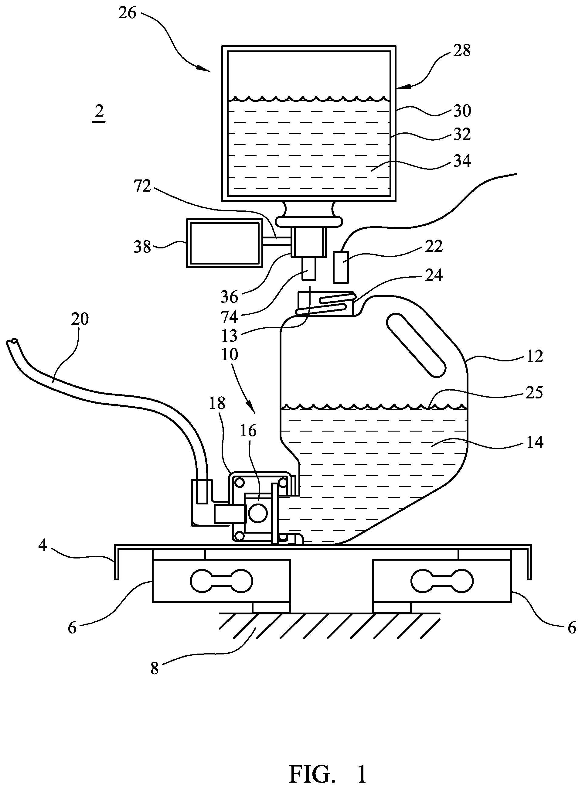Patent US12311586 Figure 1 – Apparatus and method for dosing a fluid formulation into a polymeric material