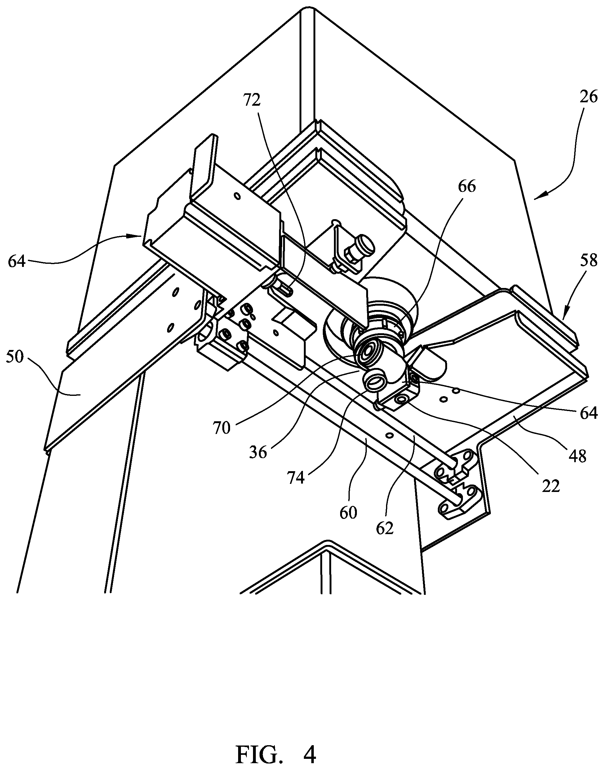 Patent US12311586 Figure 4 – Apparatus and method for dosing a fluid formulation into a polymeric material