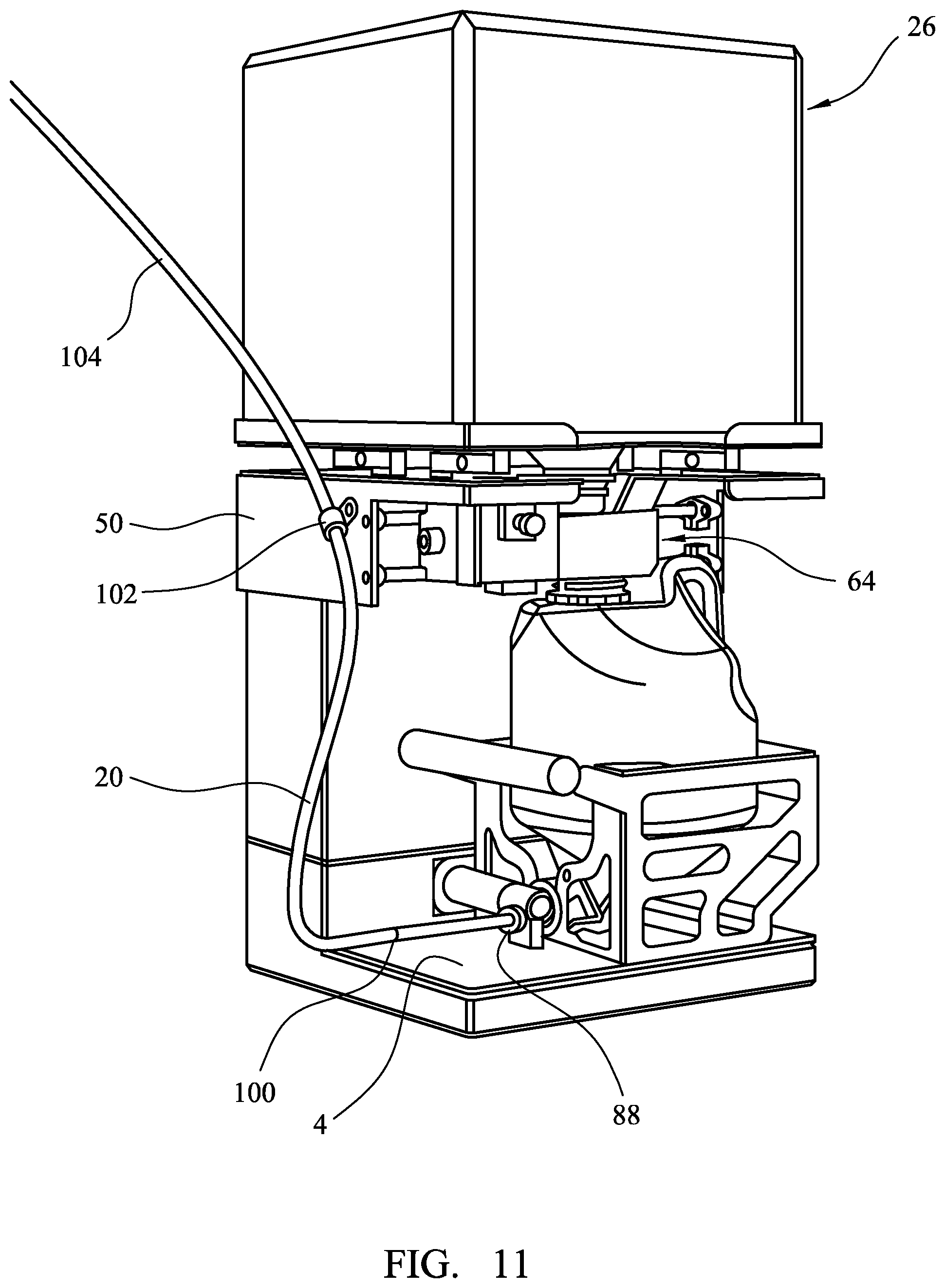 Patent US12311586 Figure 10 – Apparatus and method for dosing a fluid formulation into a polymeric material