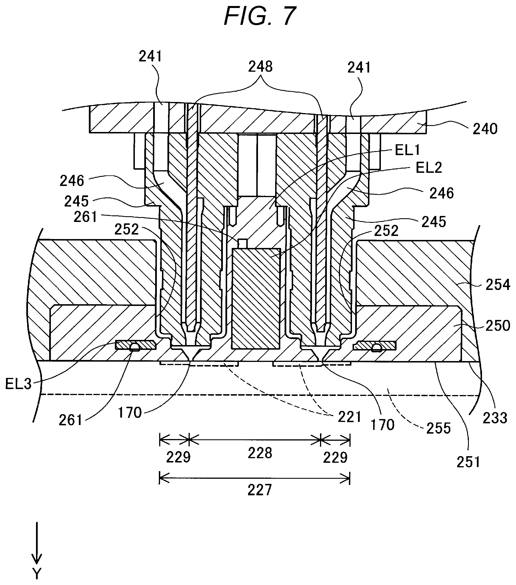 Patent US12311587 Figure 6 – Injection molding device and molding tool