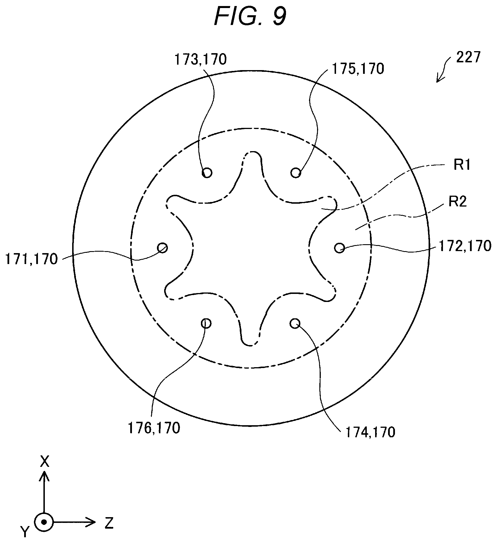 Patent US12311587 Figure 8 – Injection molding device and molding tool