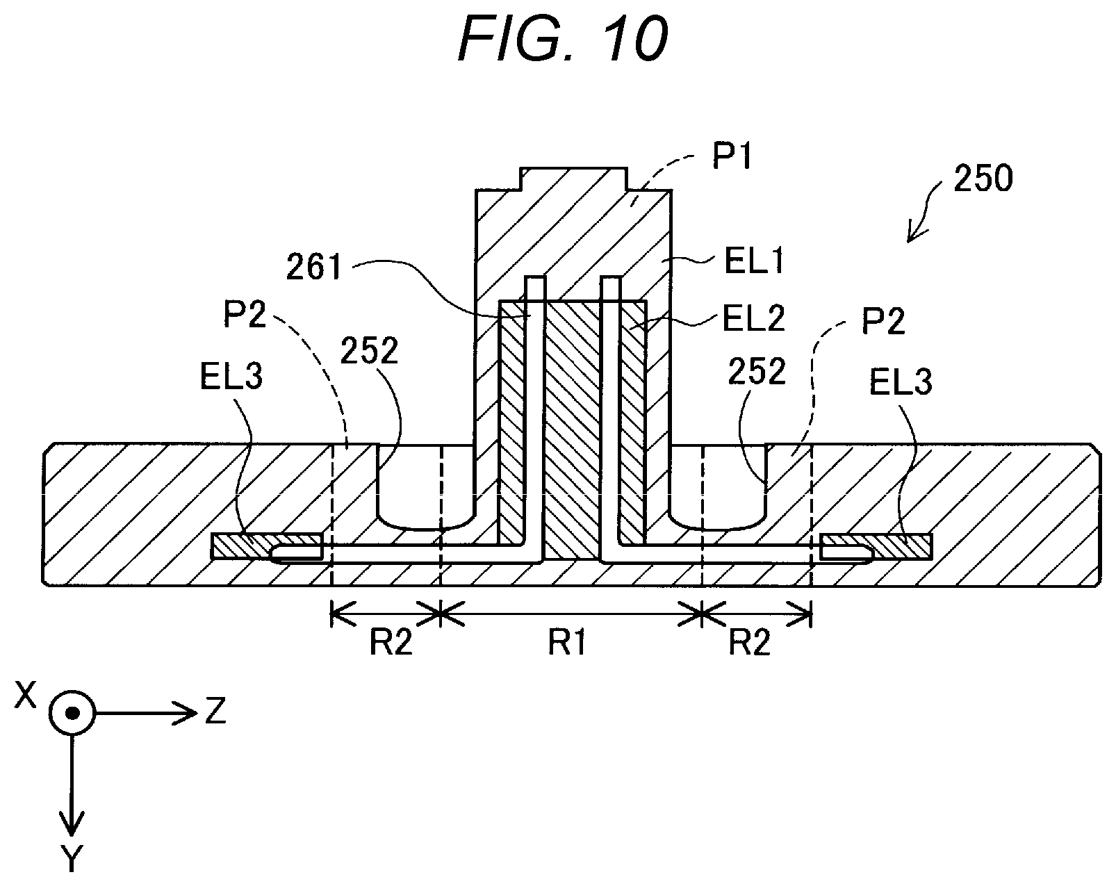 Patent US12311587 Figure 9 – Injection molding device and molding tool