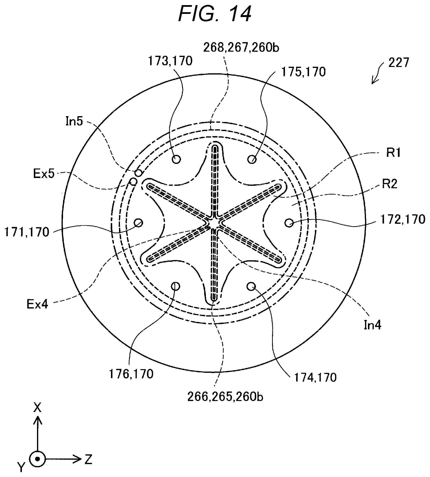 Patent US12311587 Figure 13 – Injection molding device and molding tool