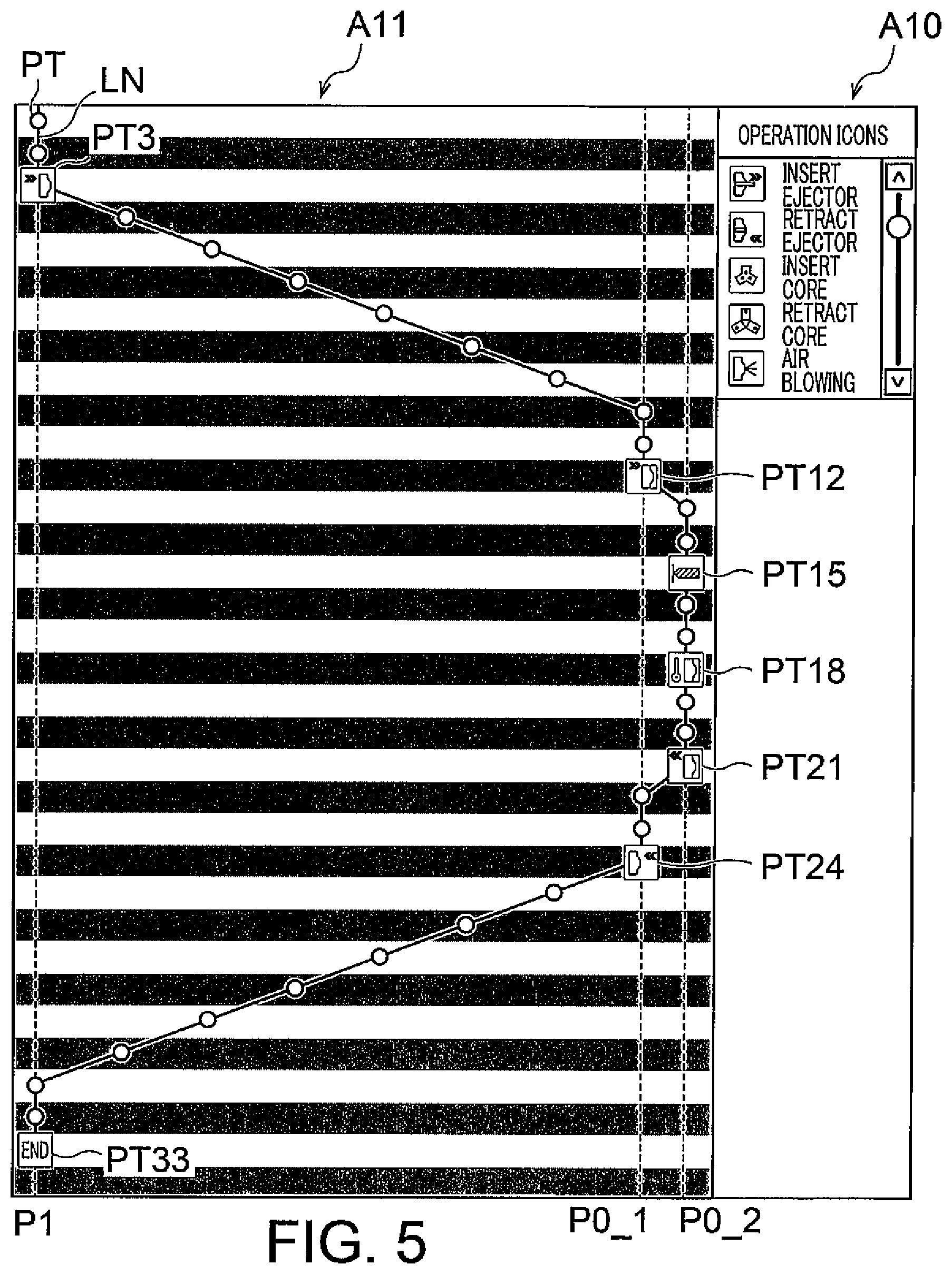 Patent US12311588 Figure 5 – Injection molding machine