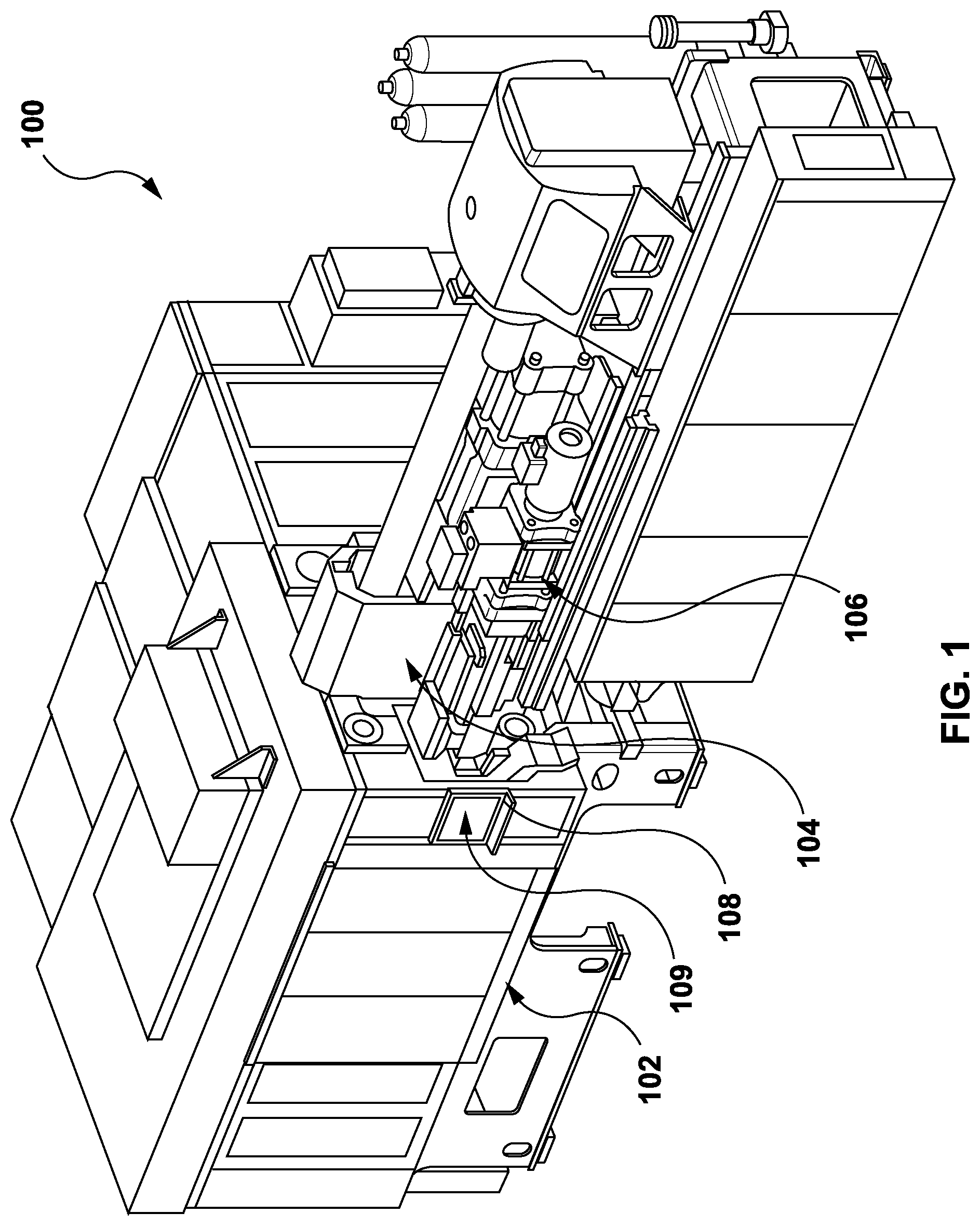 Patent US12311591 Figure 1 – Injection molding of multilayer articles with post-pullback pressure monitoring