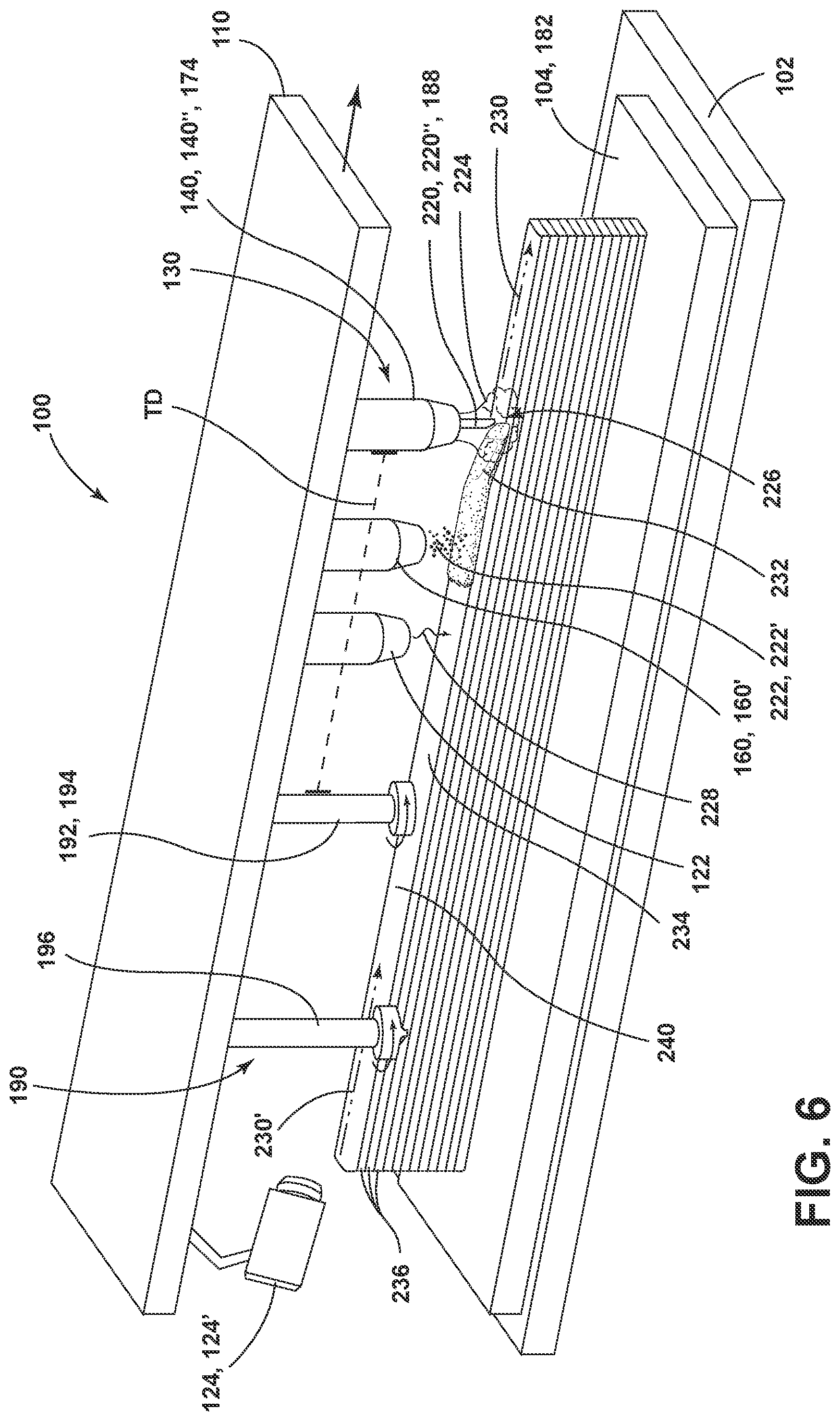 Patent US12311597 Figure 6 – Additive manufacturing system and unified additive-deformation-machining (ADM) process of manufacturing