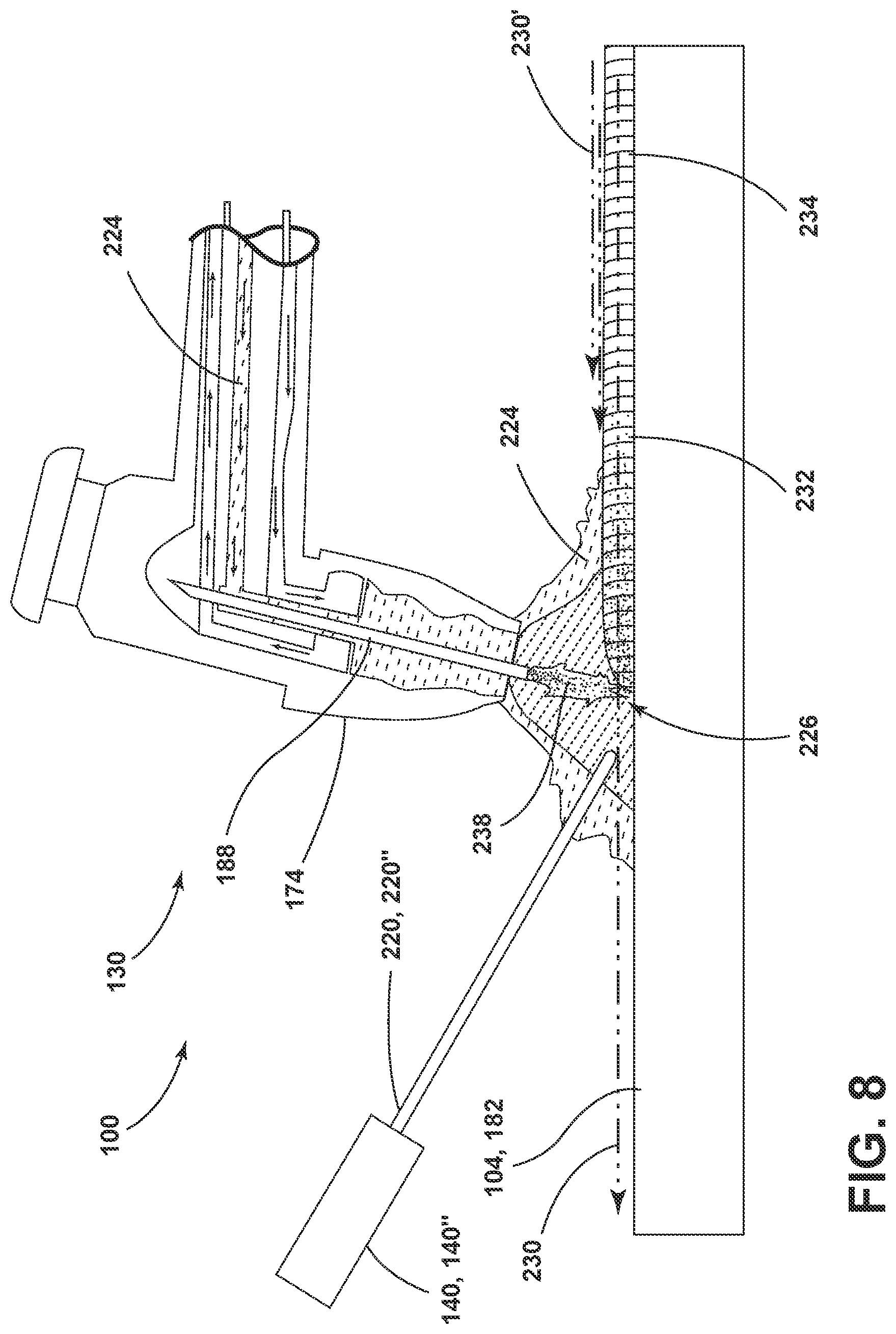 Patent US12311597 Figure 8 – Additive manufacturing system and unified additive-deformation-machining (ADM) process of manufacturing