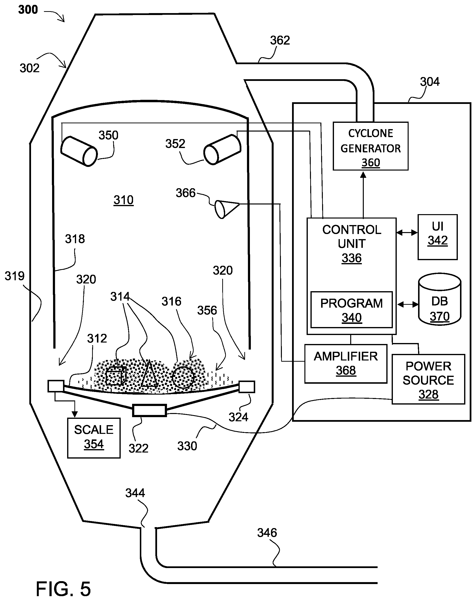 Patent US12311603 Figure 5 – Methods and system for removal of powder from an additively manufactured part