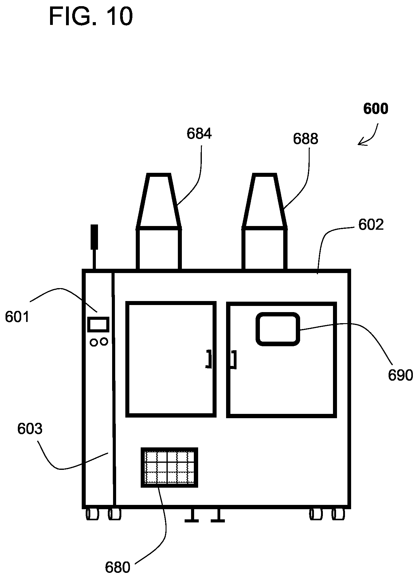 Patent US12311603 Figure 10 – Methods and system for removal of powder from an additively manufactured part