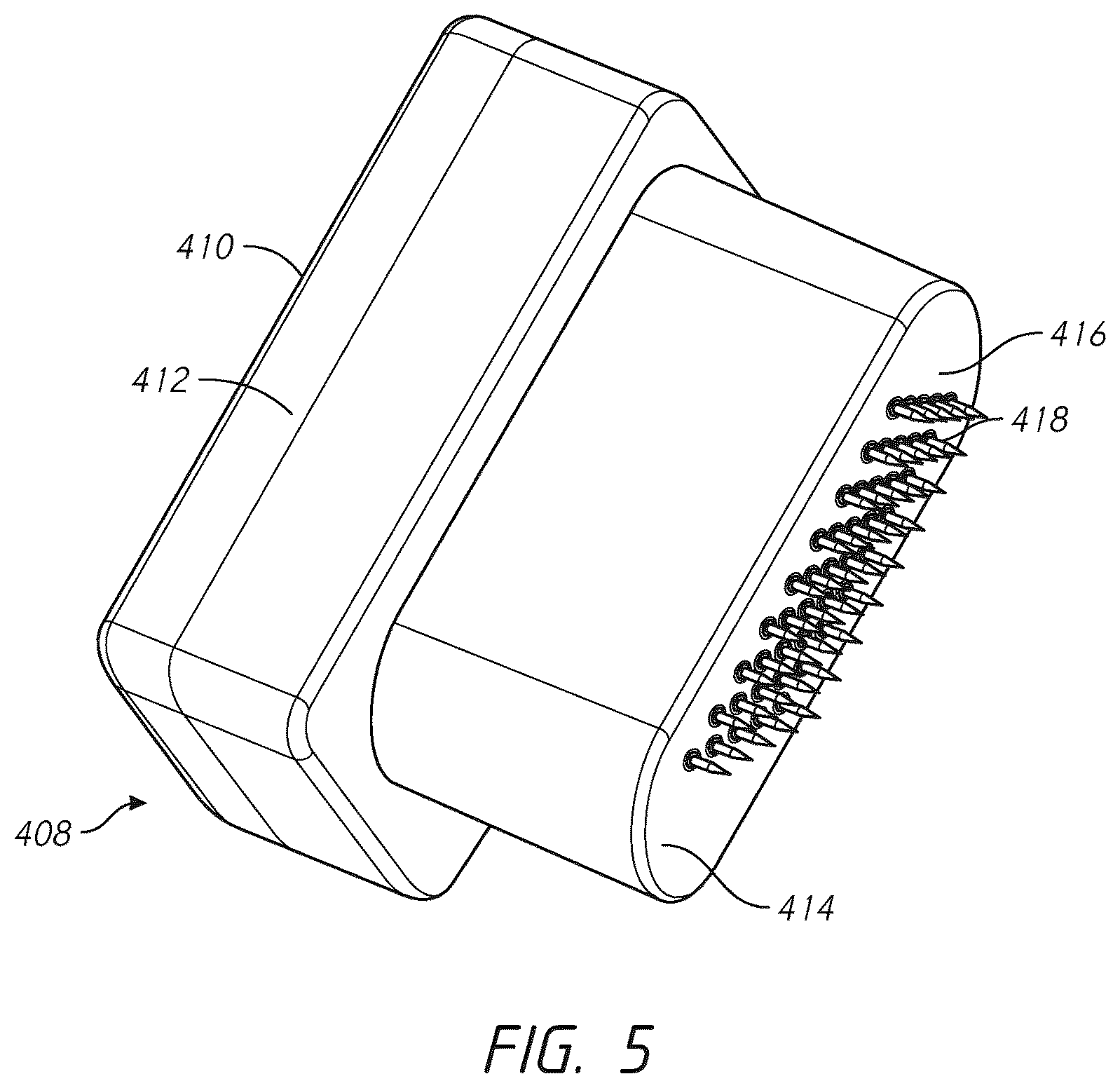 Patent US12311609 Figure 5 – High-frequency welding for headgear