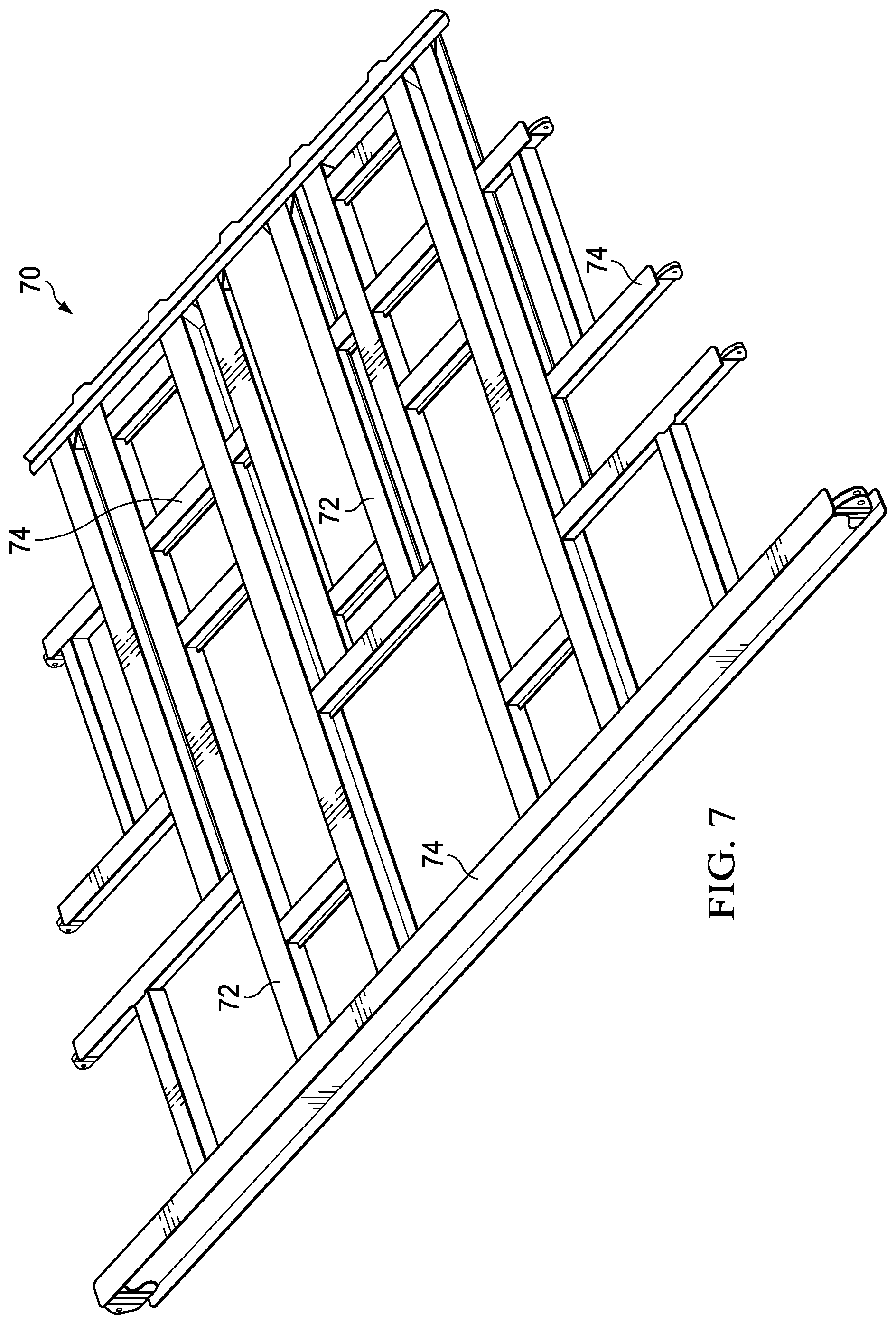 Patent US12311615 Figure 7 – Flat composite panel with tear arrestment and method of making the same