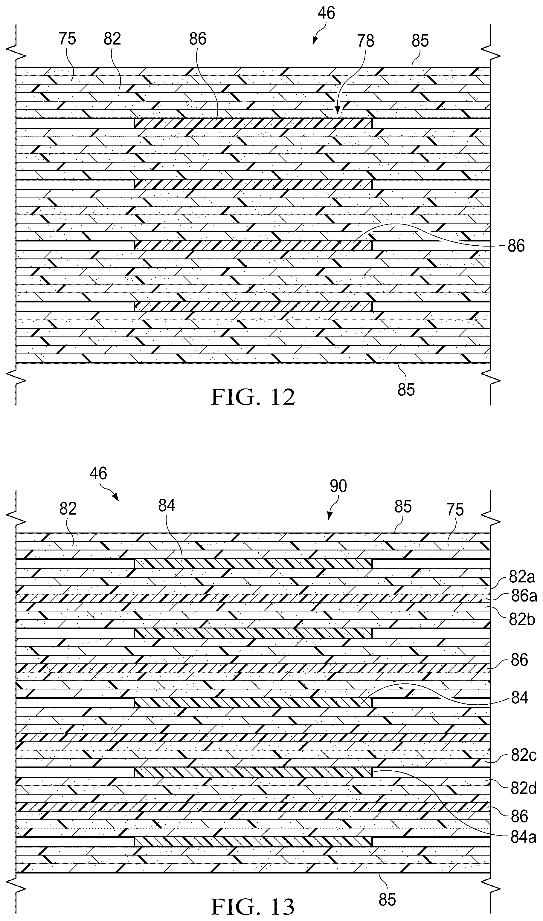 Patent US12311615 Figure 10 – Flat composite panel with tear arrestment and method of making the same