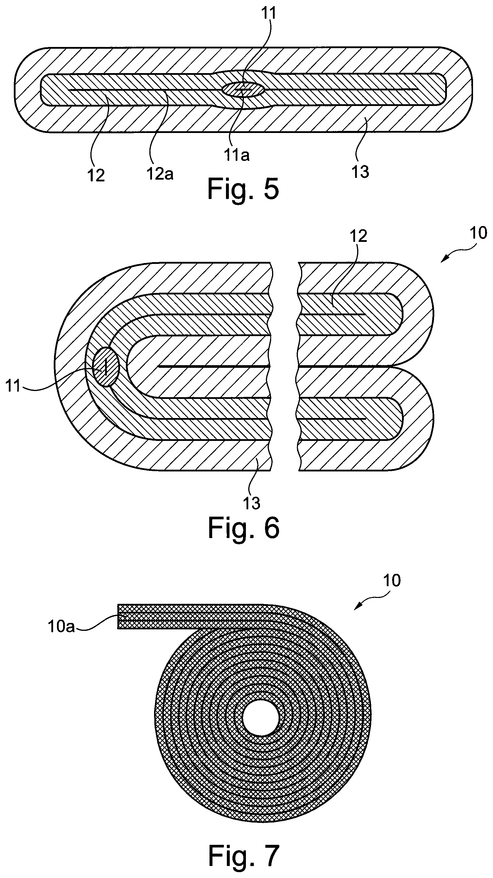 Patent US12311616 Figure 3 – Method and apparatus for producing an endless semi-finished product, endless semi-finished product, downhole heat exchanger, borehole reinforcement and restoration pipe