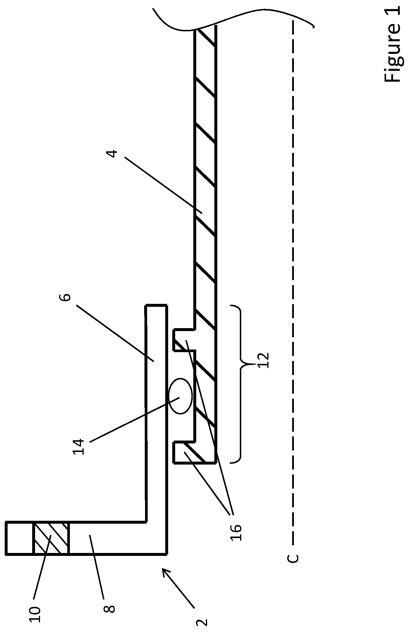 Patent US12311617 Figure 1 – Composite connectors and methods of manufacturing the same