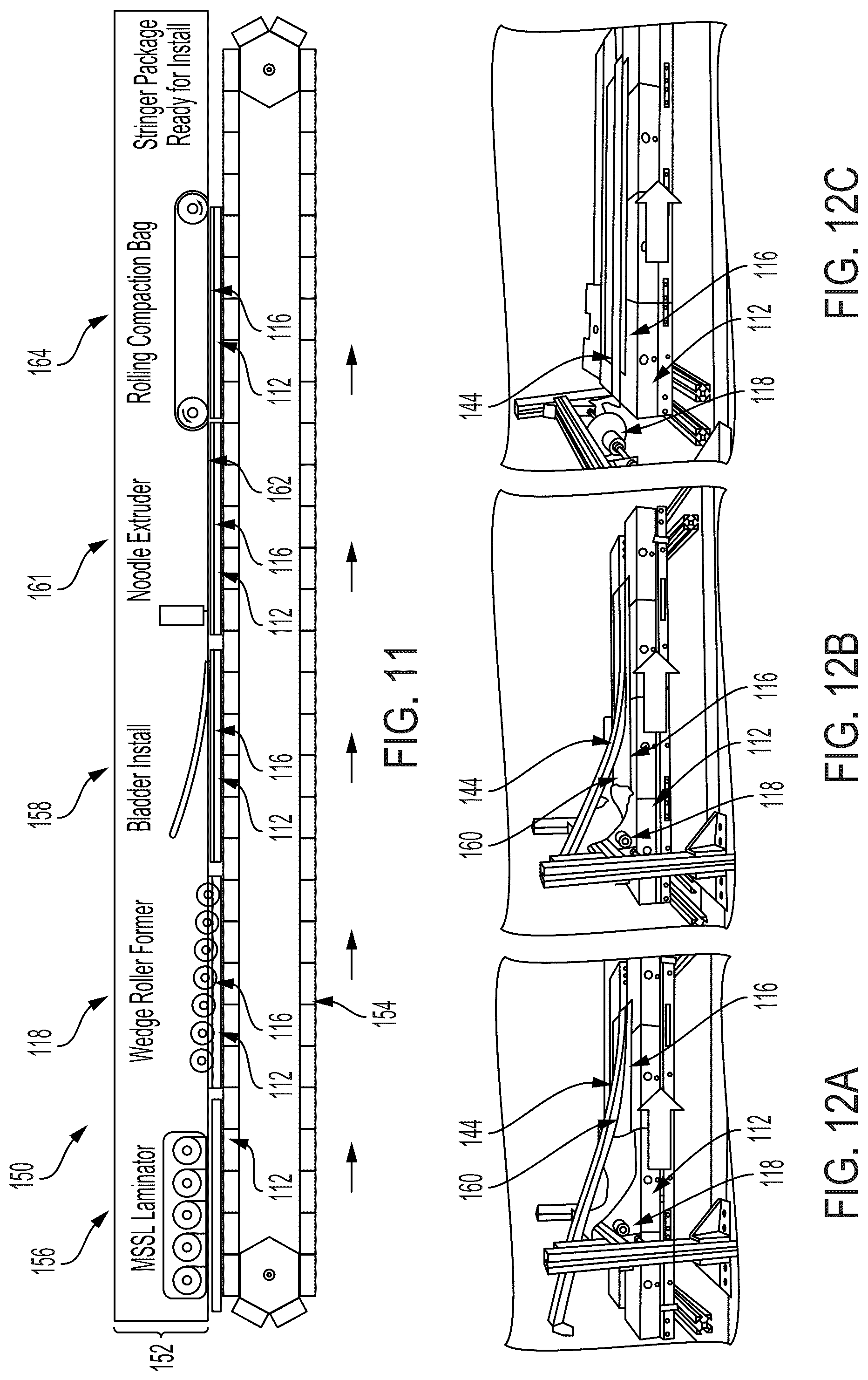 Patent US12311618 Figure 9 – Methods, devices, and systems for forming a composite structure using an expandable pallet