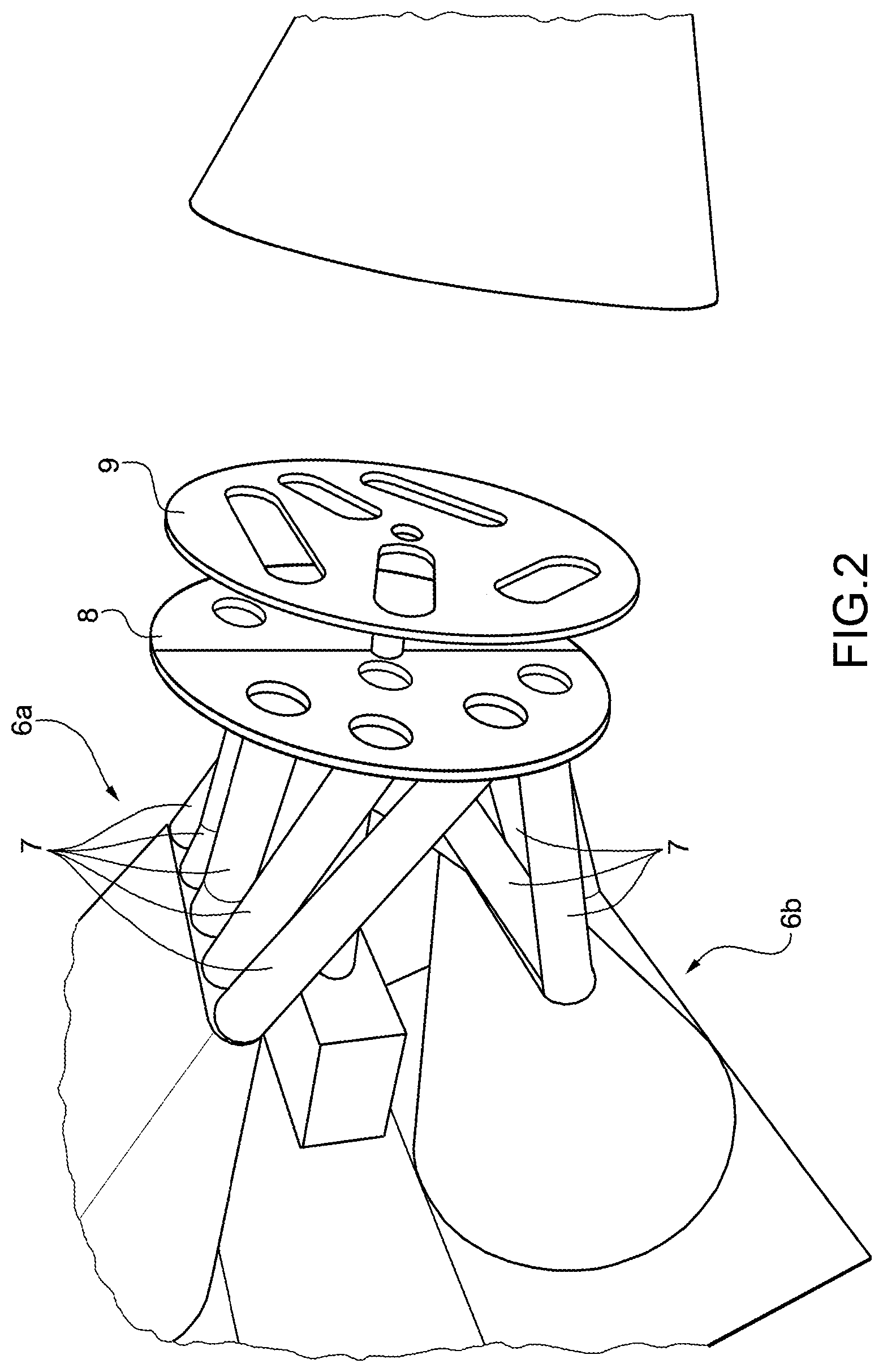 Patent US12311626 Figure 2 – Process for the manufacture of a multi-compound tread for pneumatic tires for road vehicles