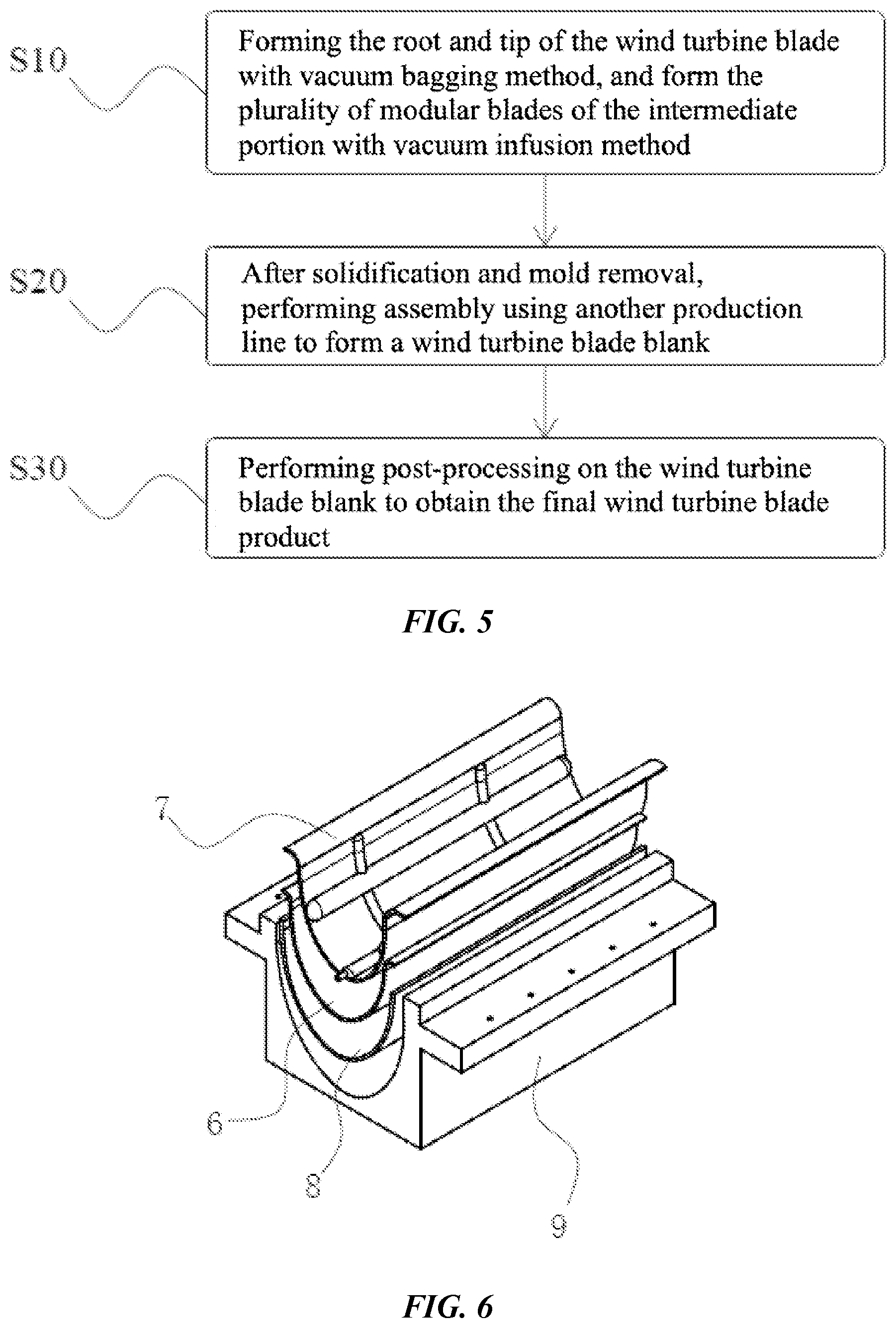 Patent US12311627 Figure 3 – Modular wind turbine blade and manufacturing method thereof