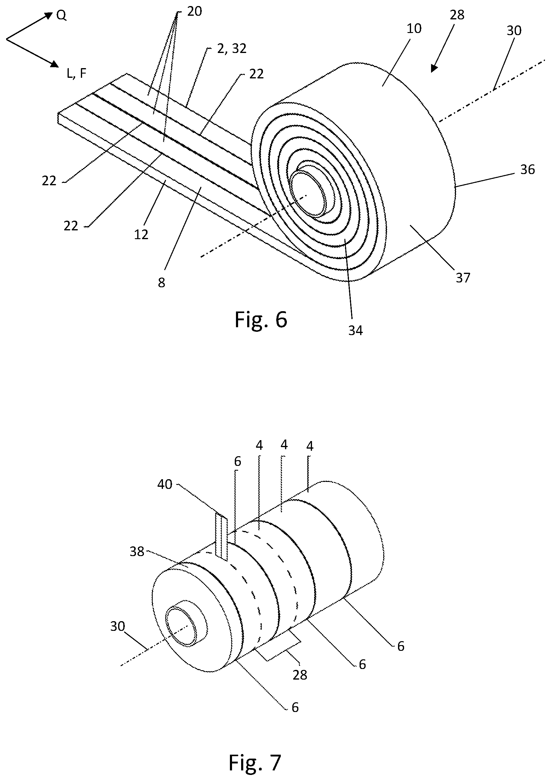 Patent US12311628 Figure 3 – Method for producing a sealing tape roll and sealing tape