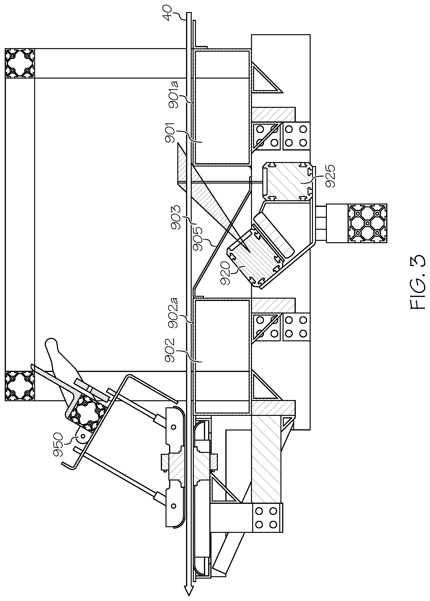 Patent US12311632 Figure 3 – Warp detection in traveling corrugated product