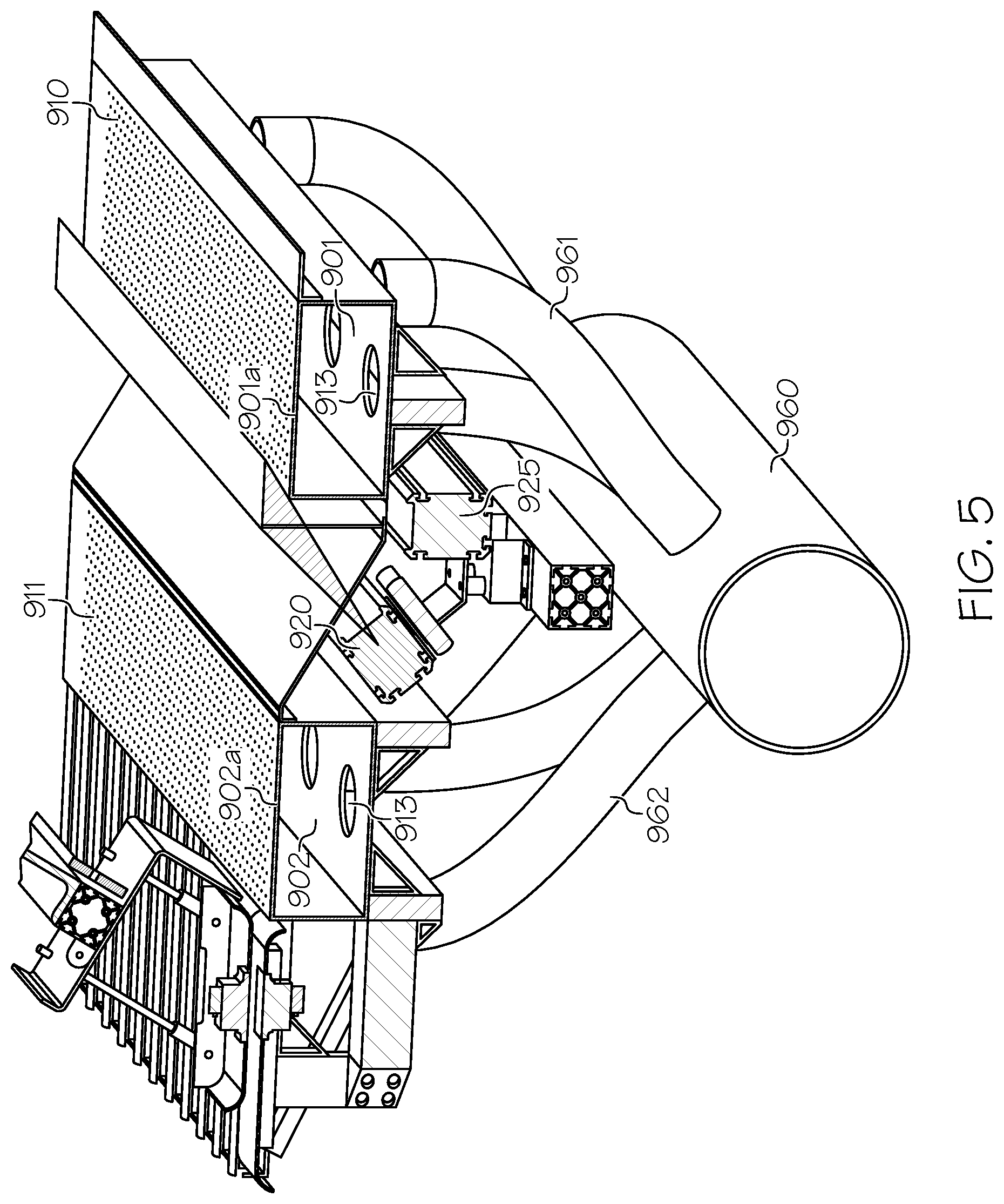 Patent US12311632 Figure 5 – Warp detection in traveling corrugated product
