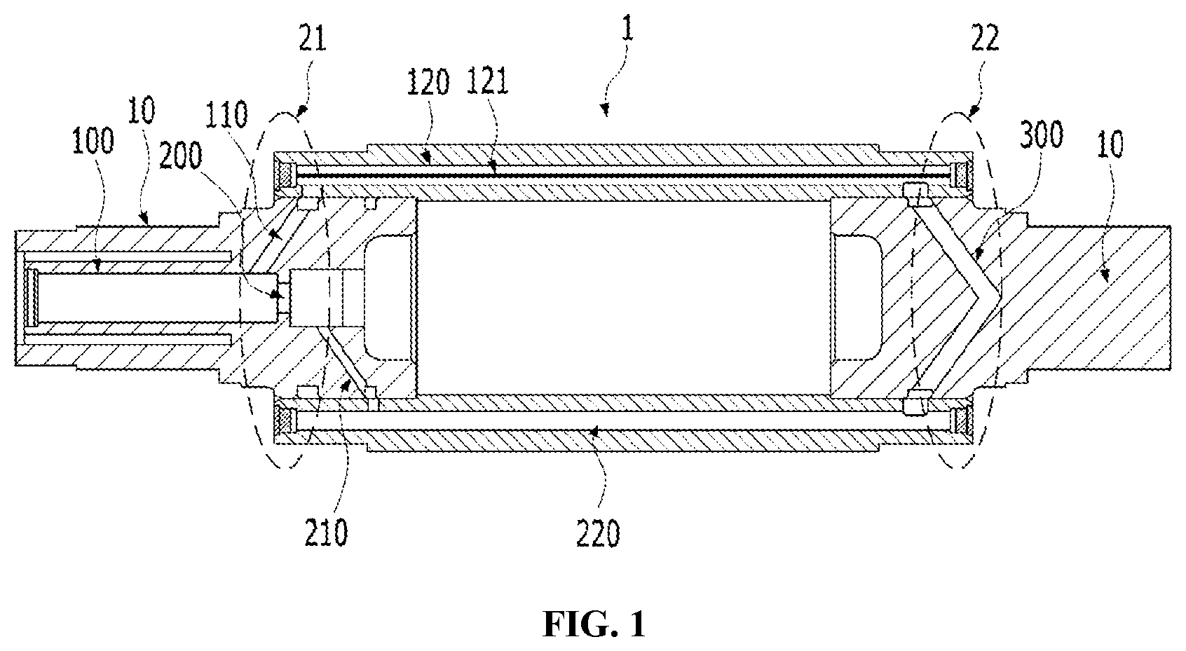 Patent US12311633 Figure 1 – Corrugating roller having enhanced heat transfer effectiveness