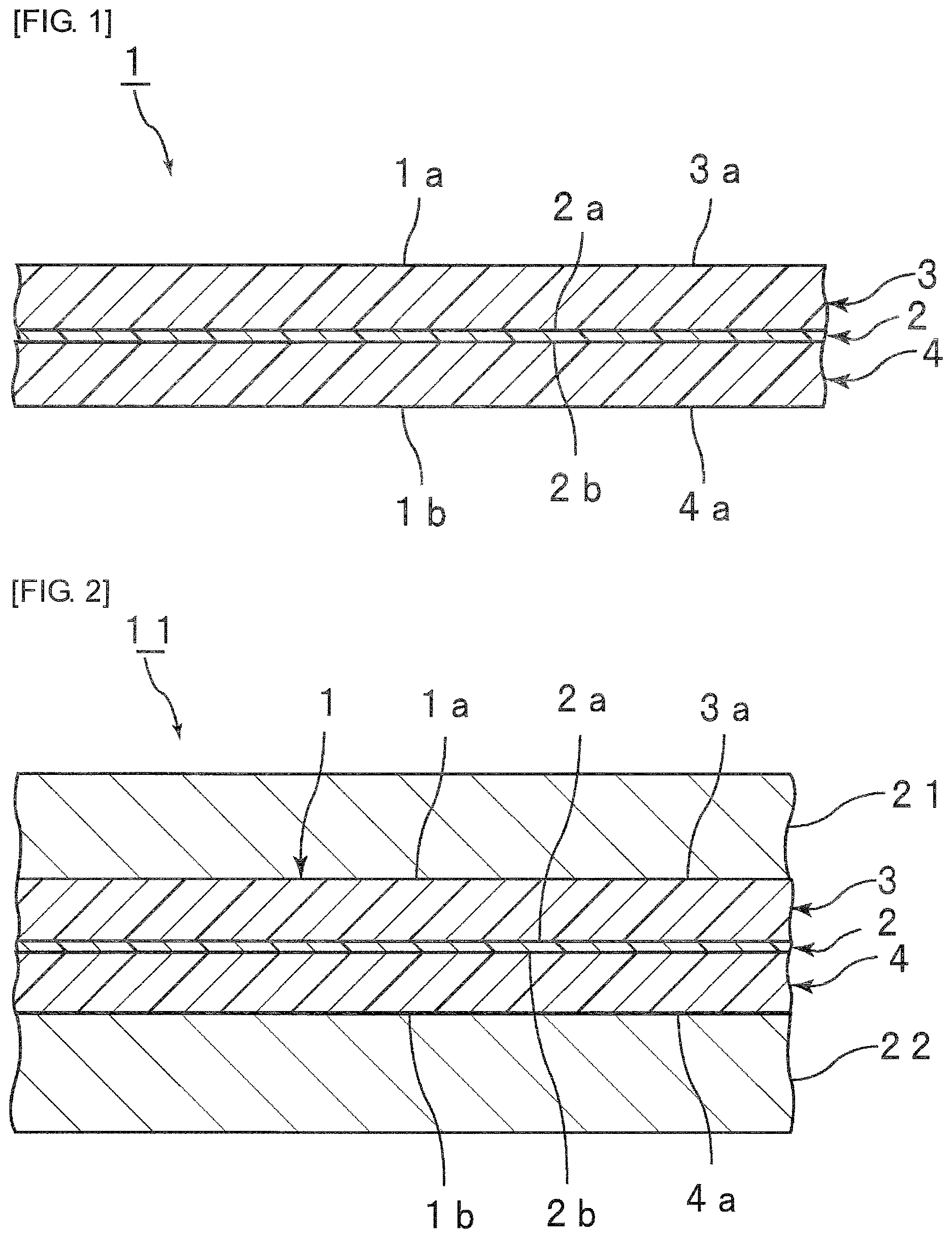 Patent US12311636 Figure 1 – Intermediate film for laminated glass, laminated glass and method for fitting laminated glass
