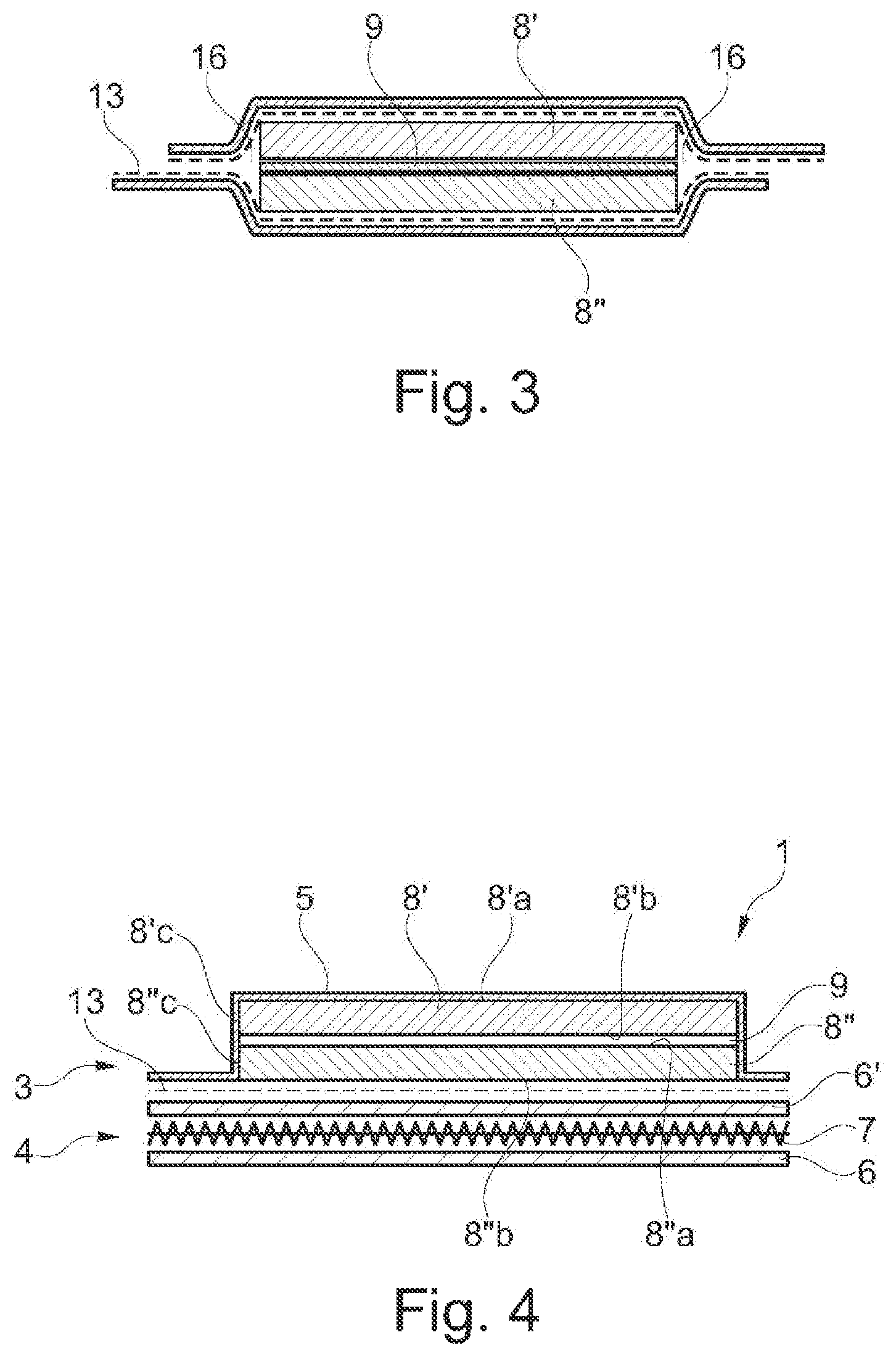 Patent US12311640 Figure 2 – Vacuum bag, apparatus and process for the production of laminated glass elements