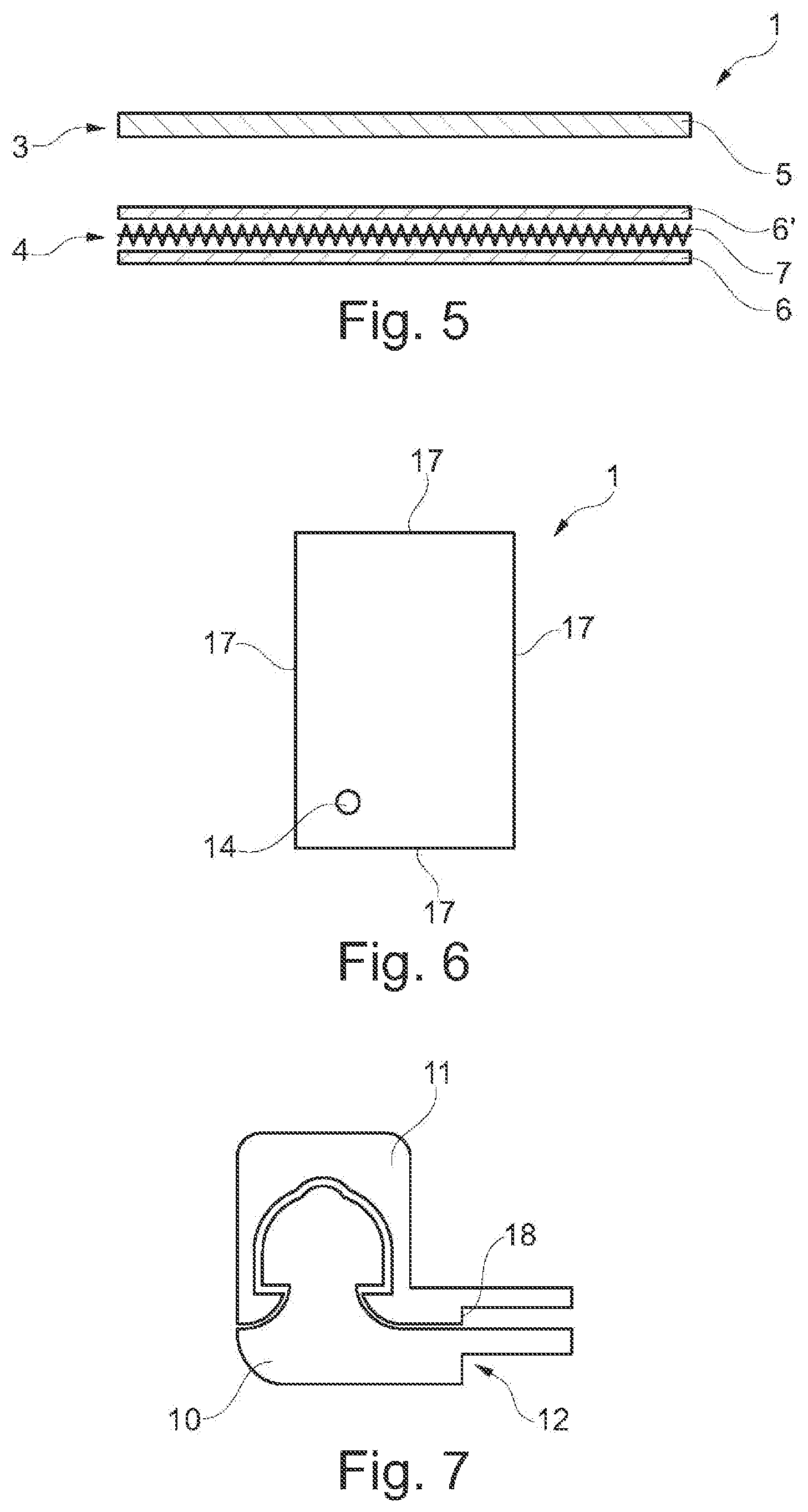 Patent US12311640 Figure 3 – Vacuum bag, apparatus and process for the production of laminated glass elements