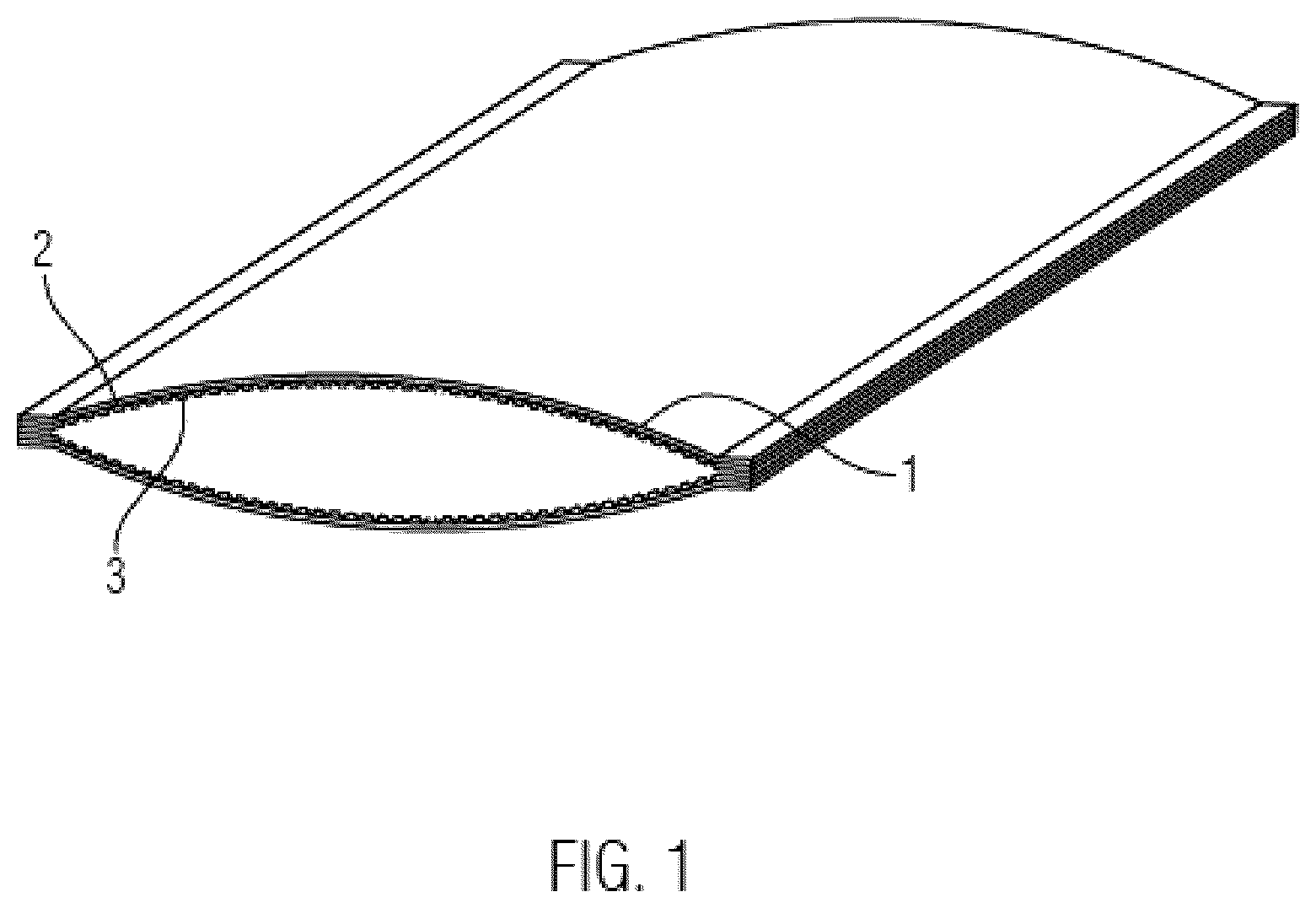 Patent US12311642 Figure 1 – Vacuum-sealable plastic pouch