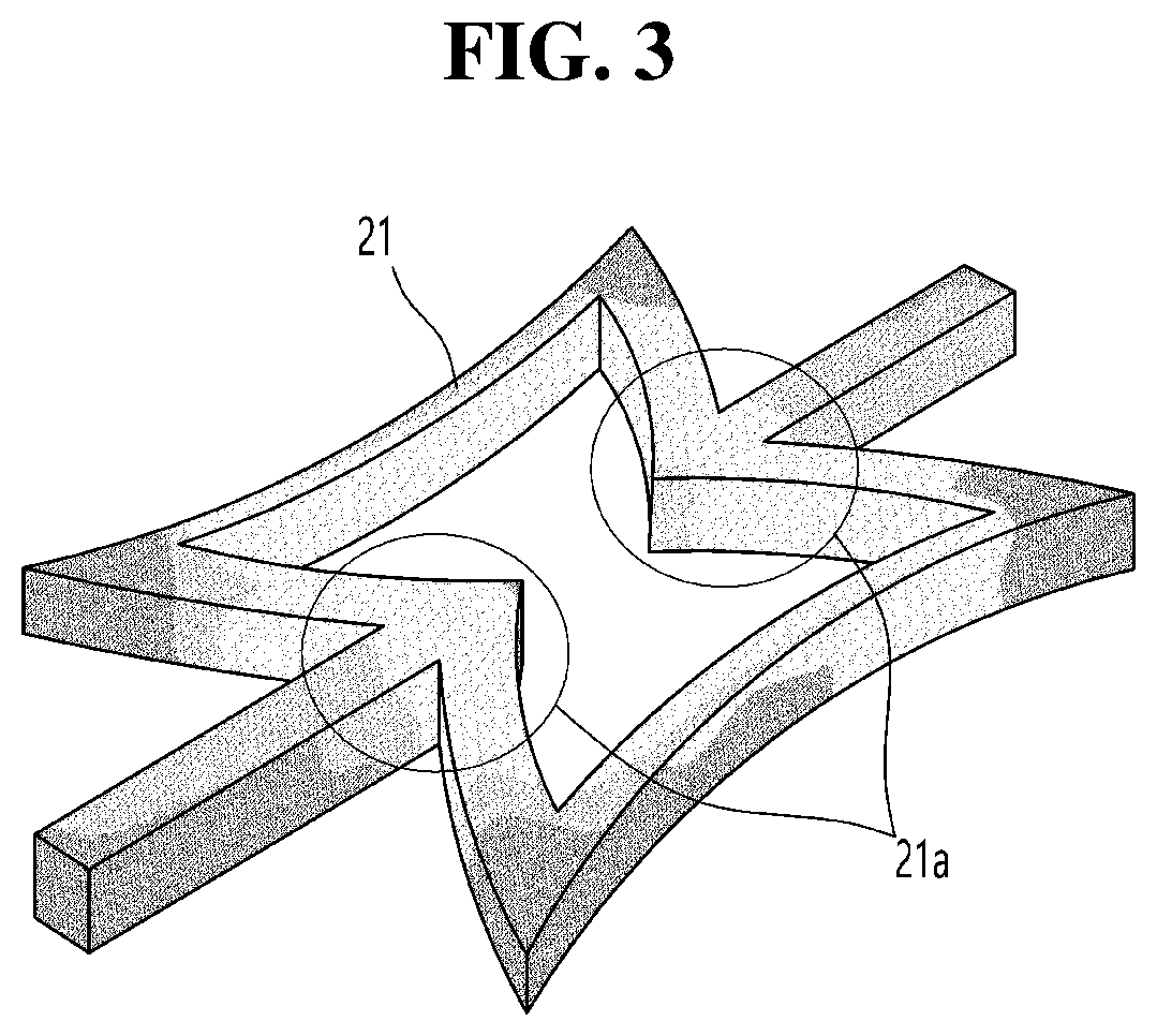 Patent US12311644 Figure 3 – Stretchable substrate having improved stretching deformation uniformity through control of spatial crosslinking degree and method of manufacturing the same