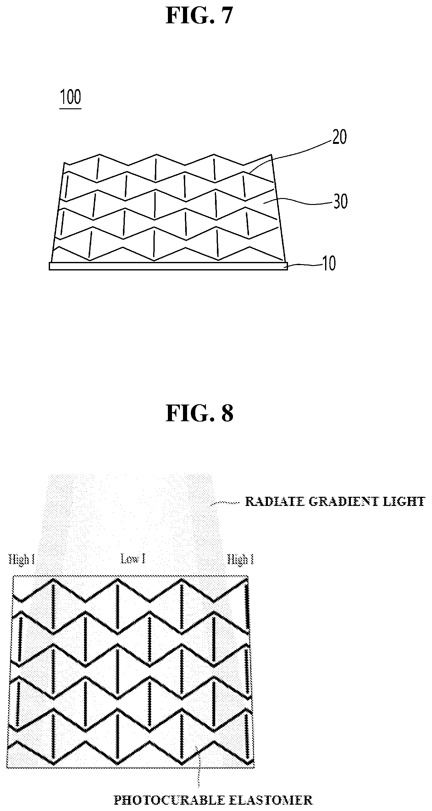 Patent US12311644 Figure 6 – Stretchable substrate having improved stretching deformation uniformity through control of spatial crosslinking degree and method of manufacturing the same