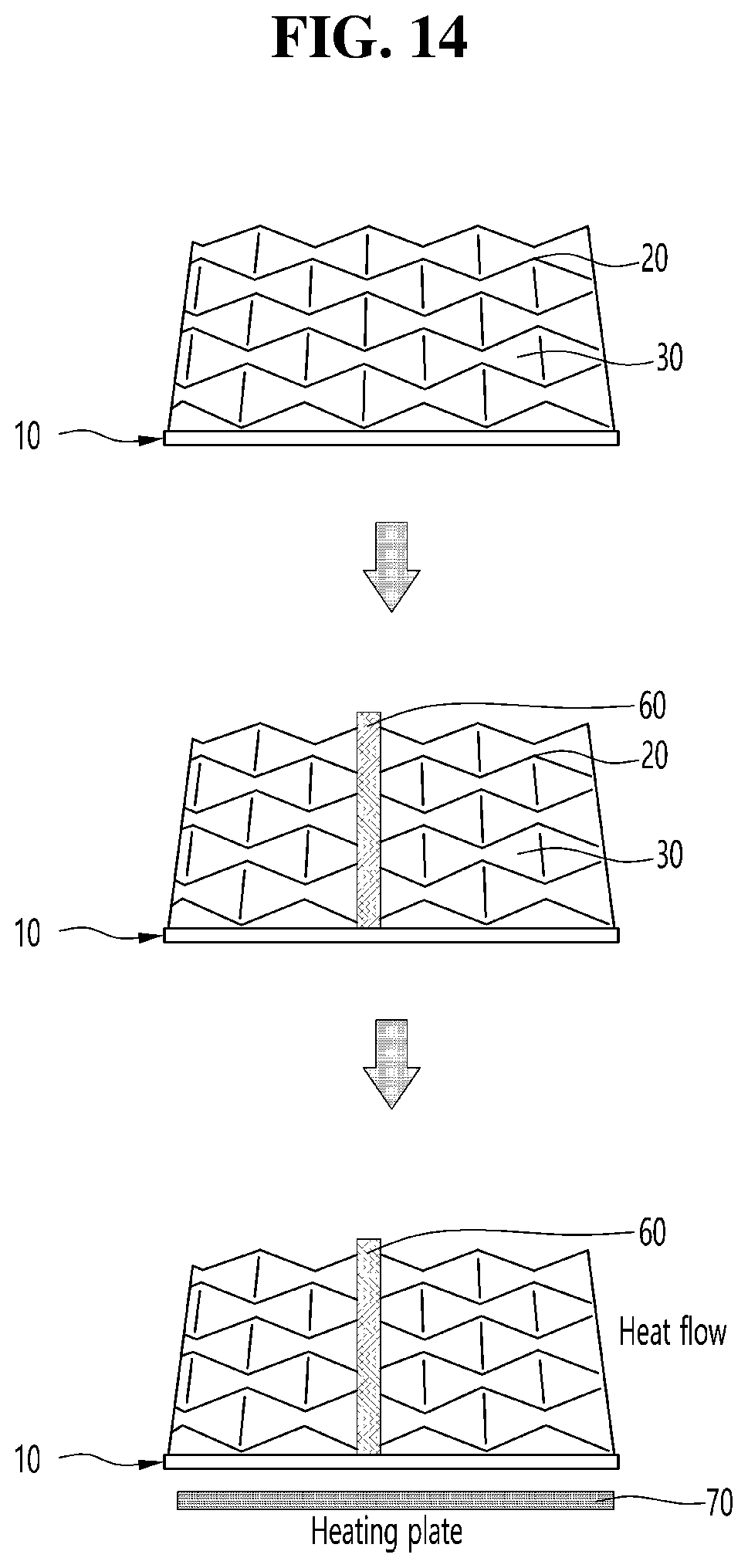 Patent US12311644 Figure 12 – Stretchable substrate having improved stretching deformation uniformity through control of spatial crosslinking degree and method of manufacturing the same