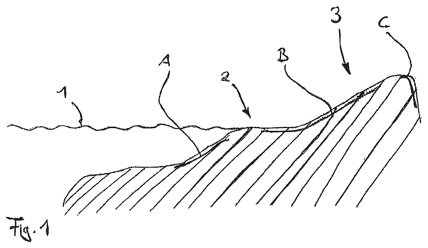 Patent US12311649 Figure 1 – Geomaterial web with biological degradation properties
