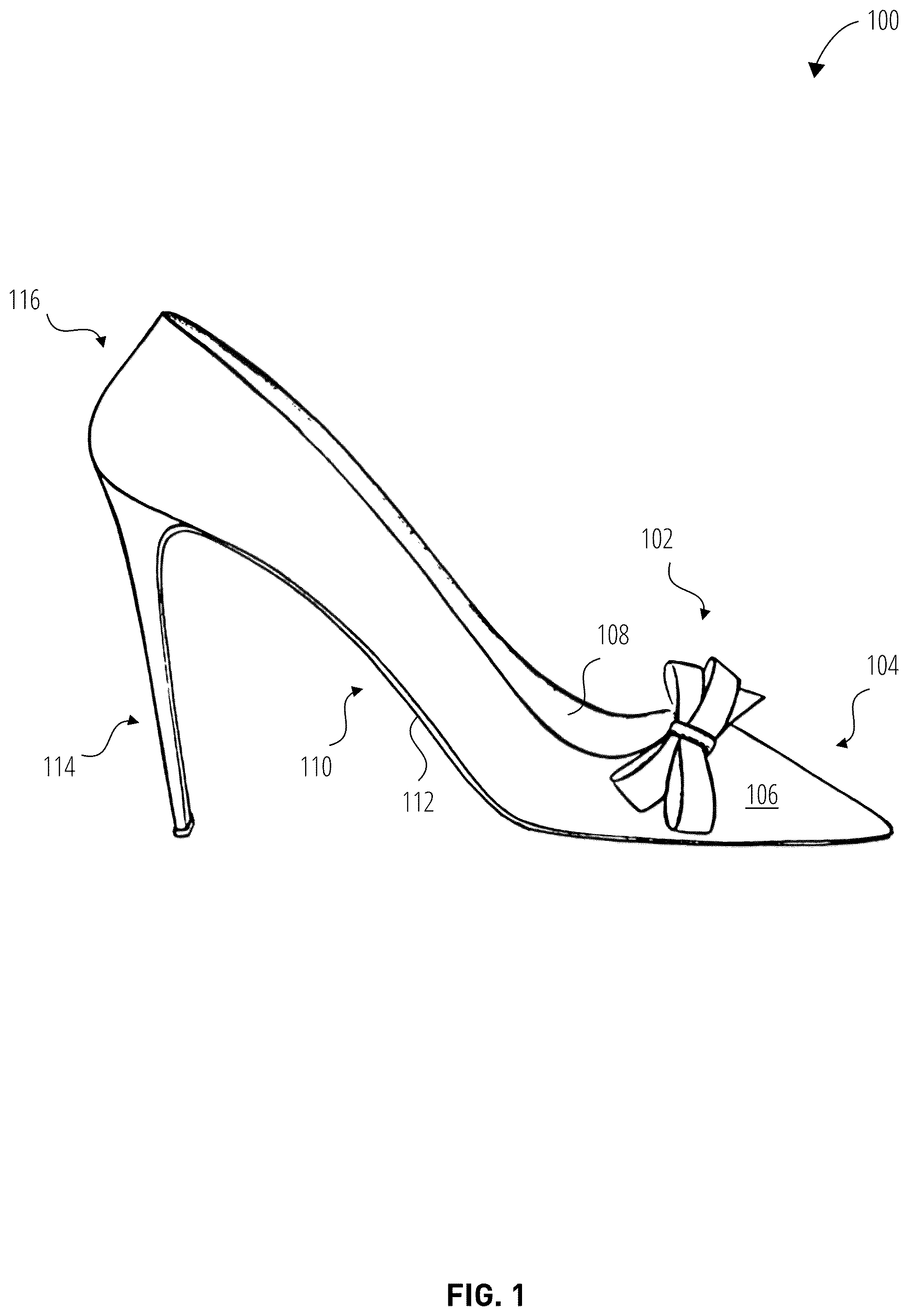 Patent US12311651 Figure 1 – Sustainable wearable item and method of manufacturing same
