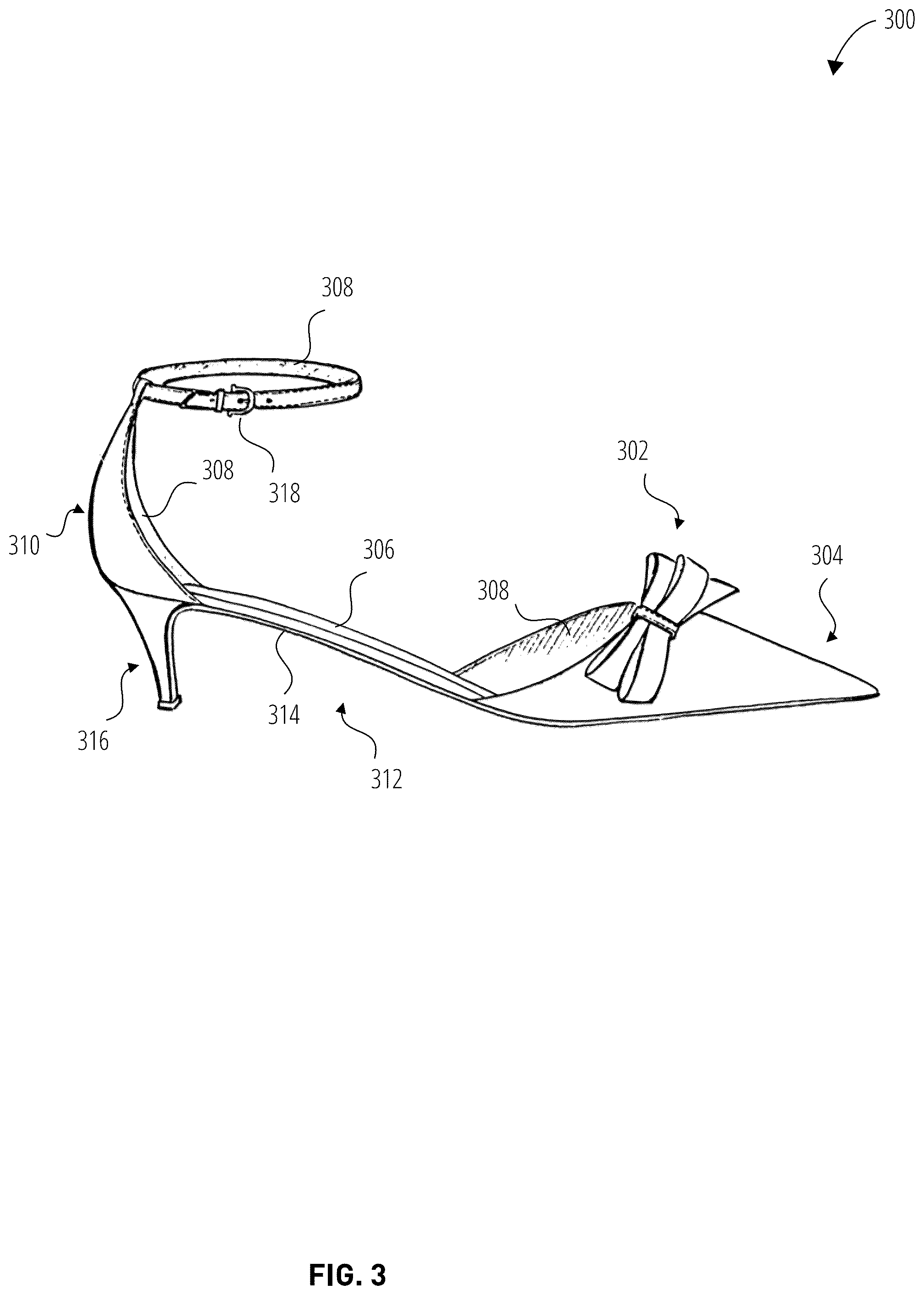 Patent US12311651 Figure 3 – Sustainable wearable item and method of manufacturing same