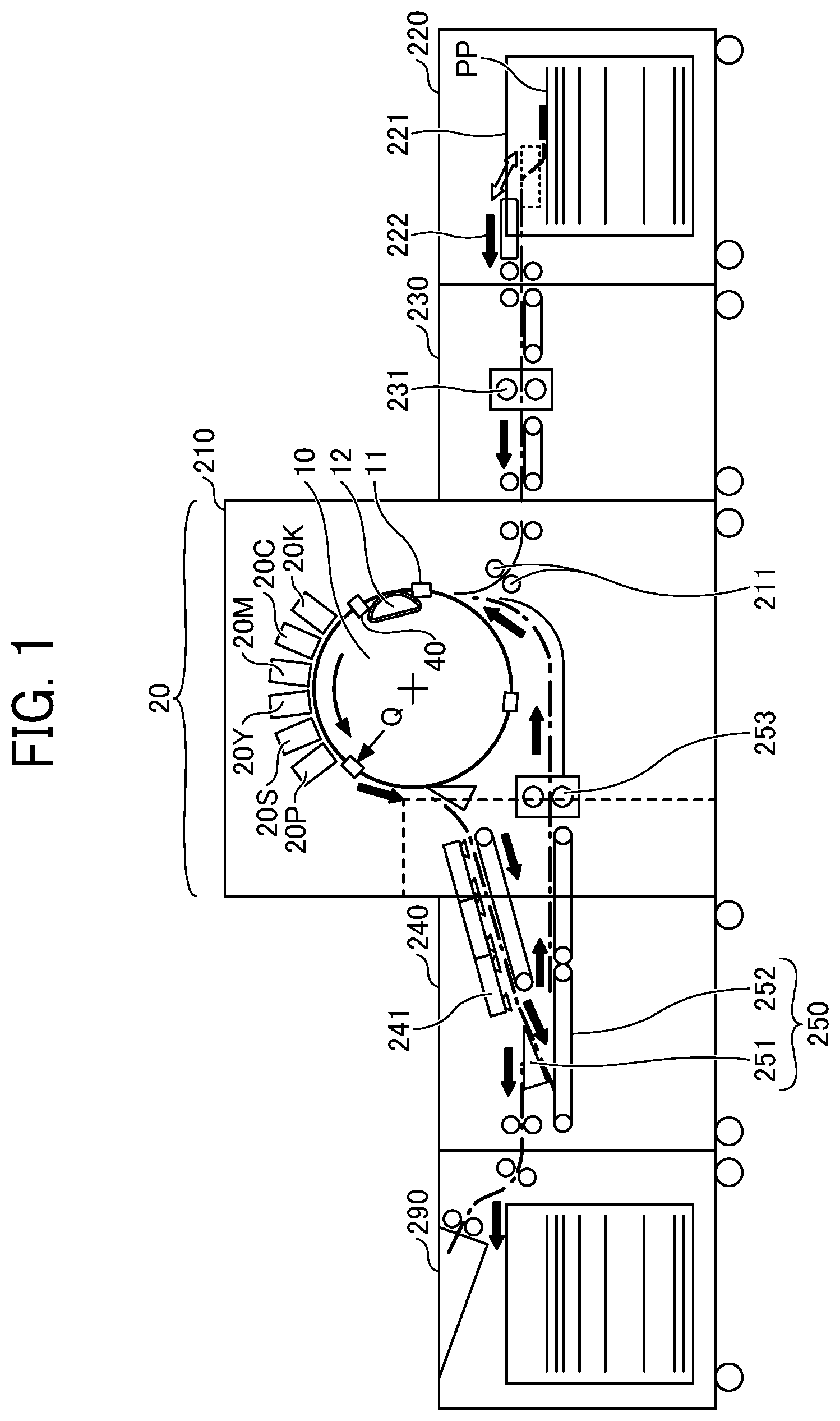Patent US12311658 Figure 1 – Image forming apparatus and control device
