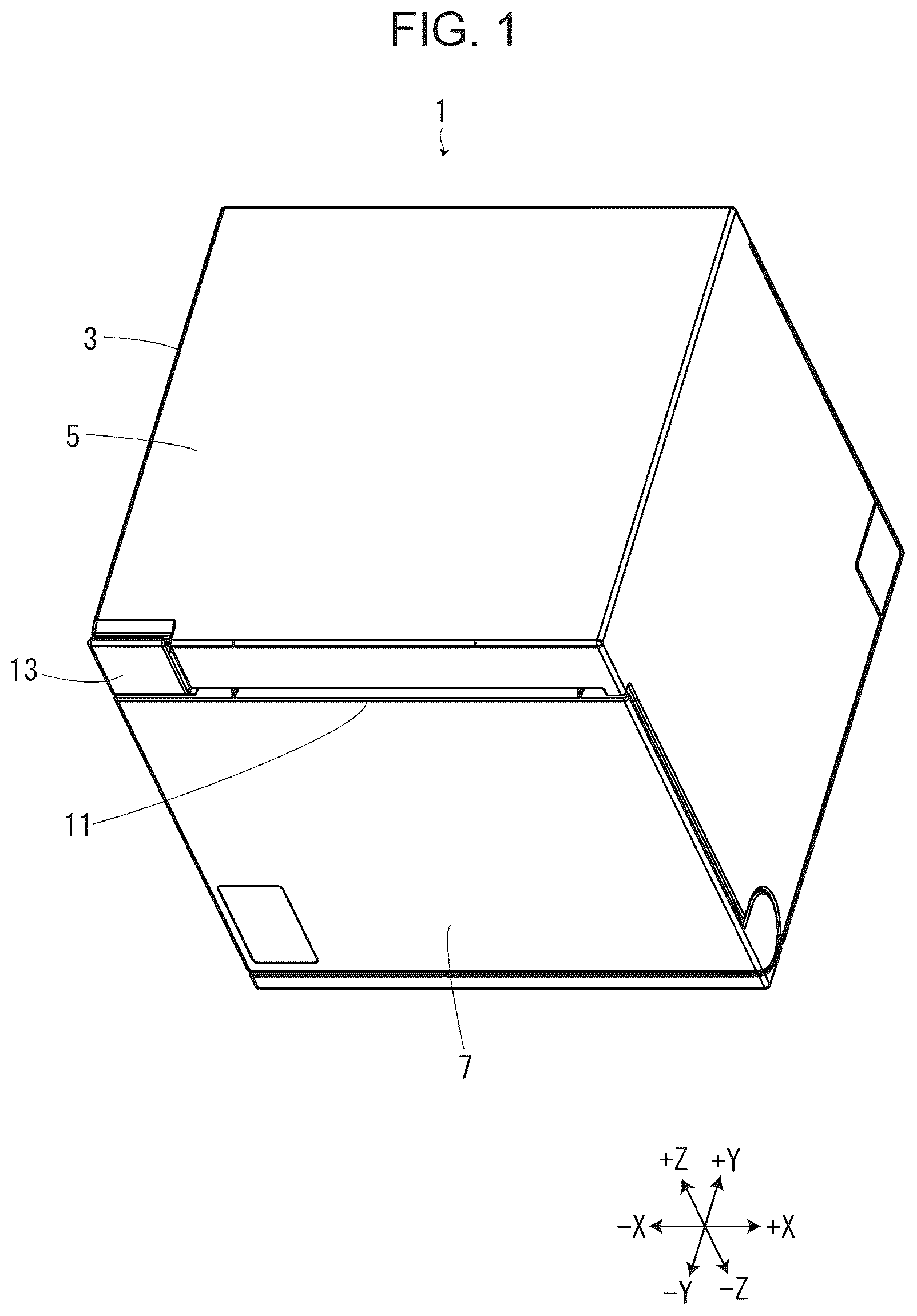 Patent US12311659 Figure 1 – Printing device
