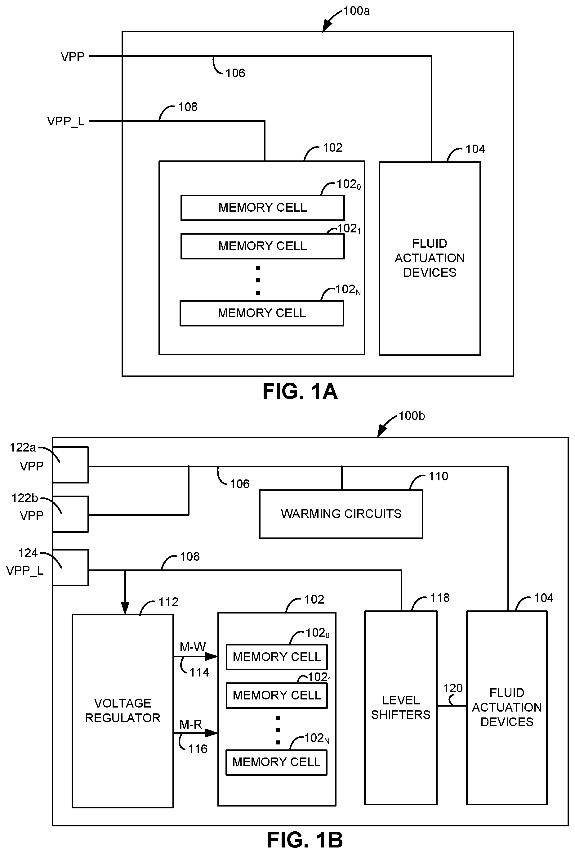 Patent US12311661 Figure 1 – Integrated circuits including high-voltage high-power and high-voltage low-power supply nodes