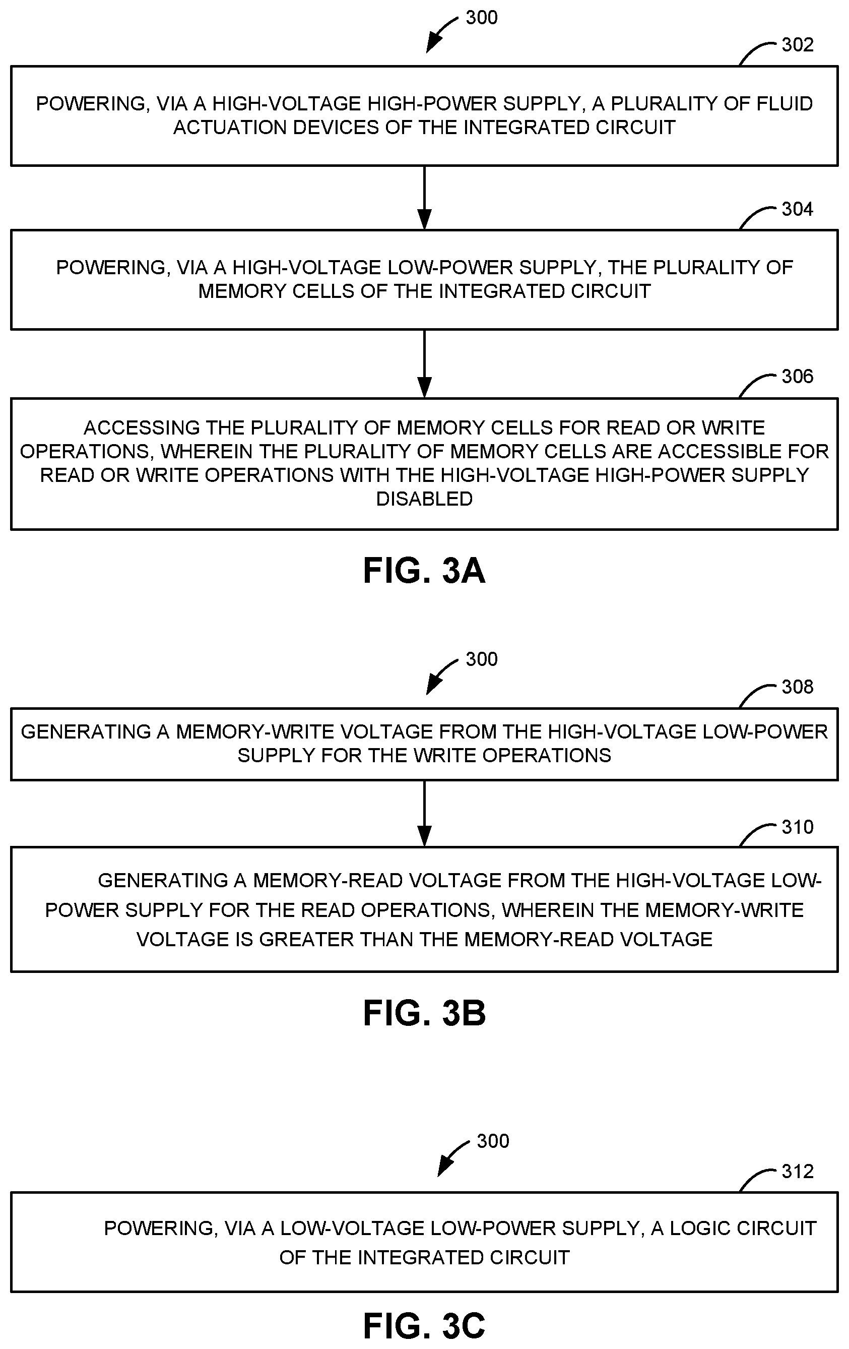 Patent US12311661 Figure 4 – Integrated circuits including high-voltage high-power and high-voltage low-power supply nodes