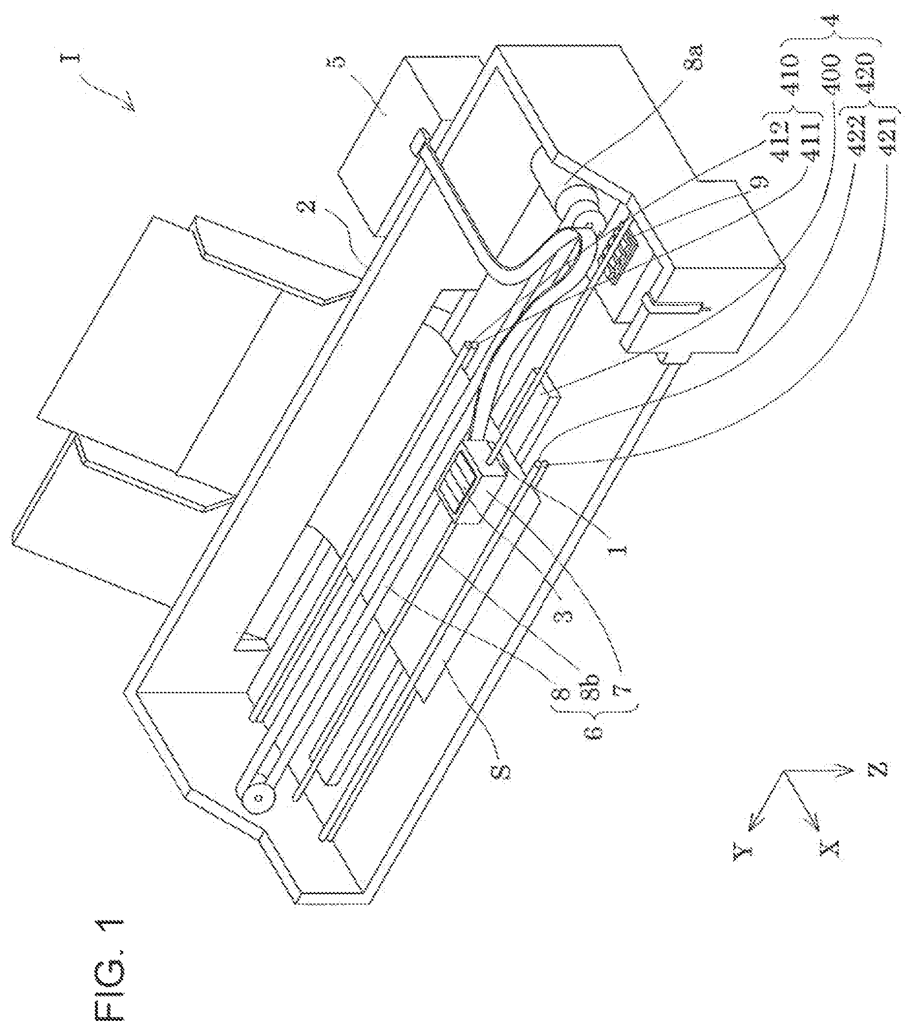 Patent US12311662 Figure 1 – Liquid ejecting head and liquid ejecting apparatus