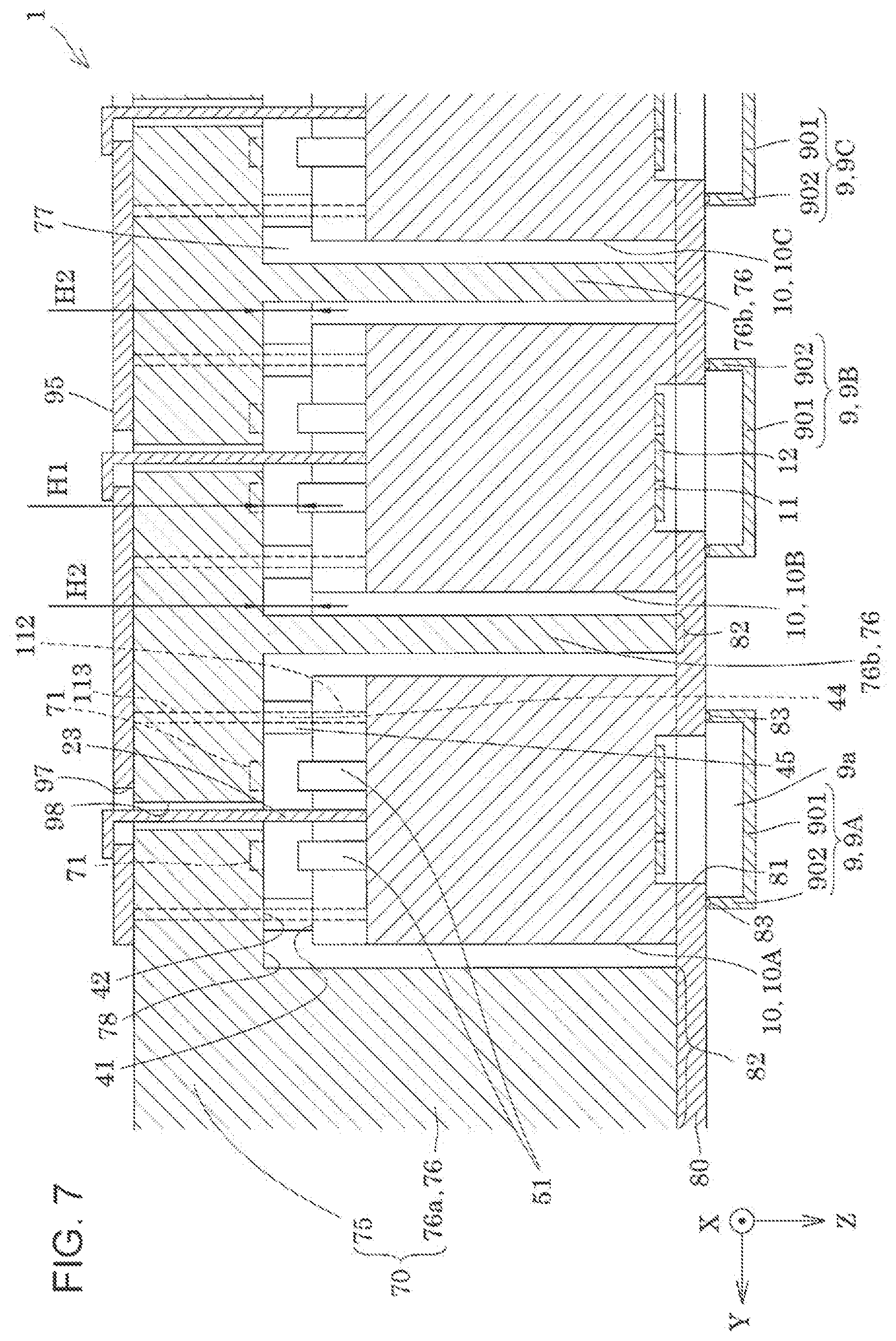 Patent US12311662 Figure 7 – Liquid ejecting head and liquid ejecting apparatus