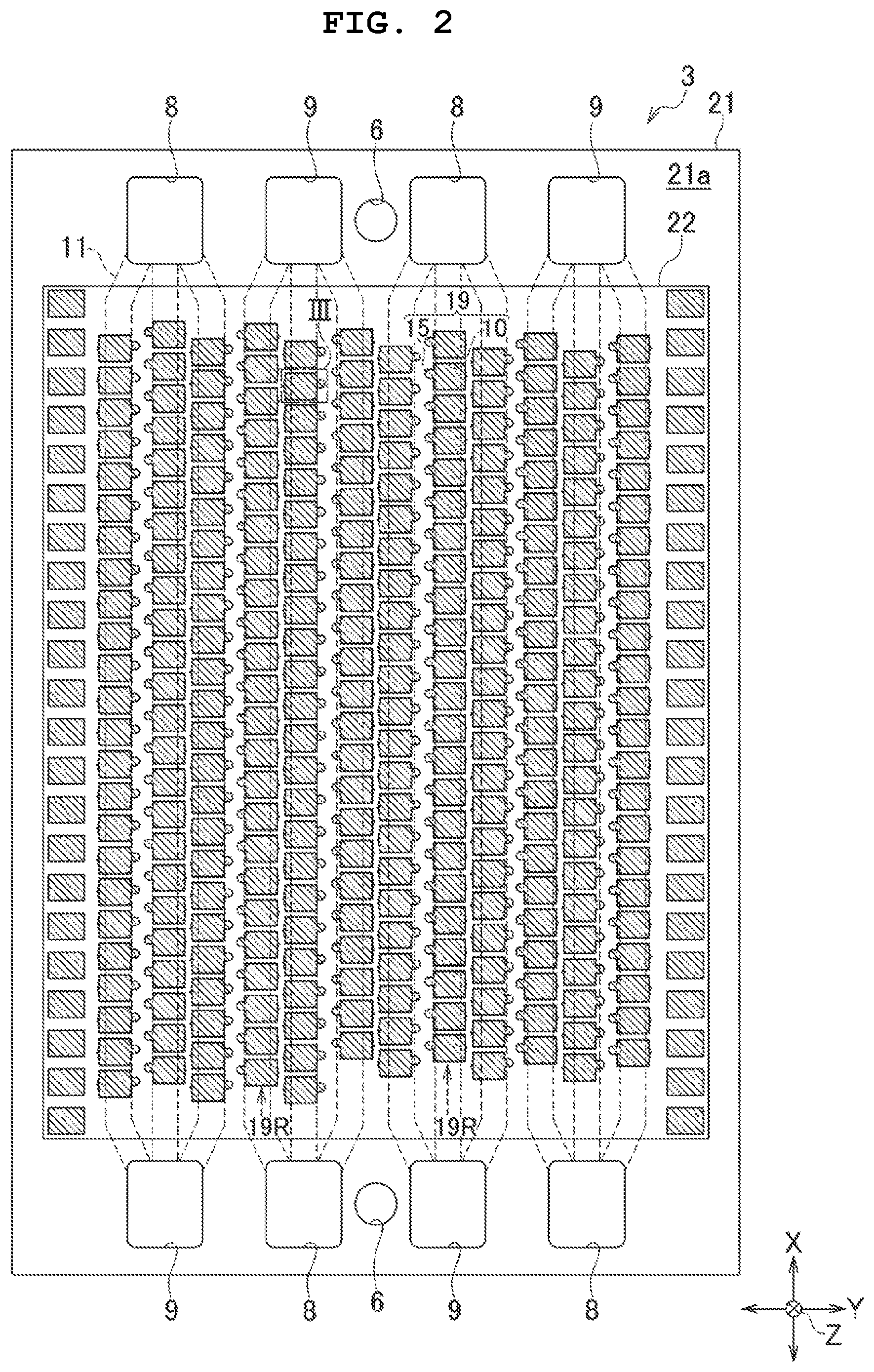 Patent US12311665 Figure 2 – Liquid discharge head